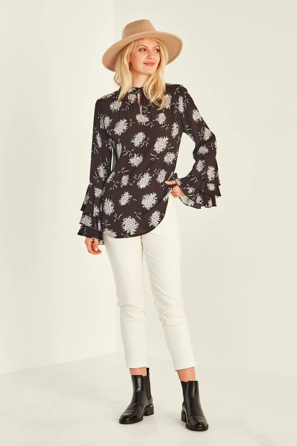 Lemon Tree Sam Blouse - Black