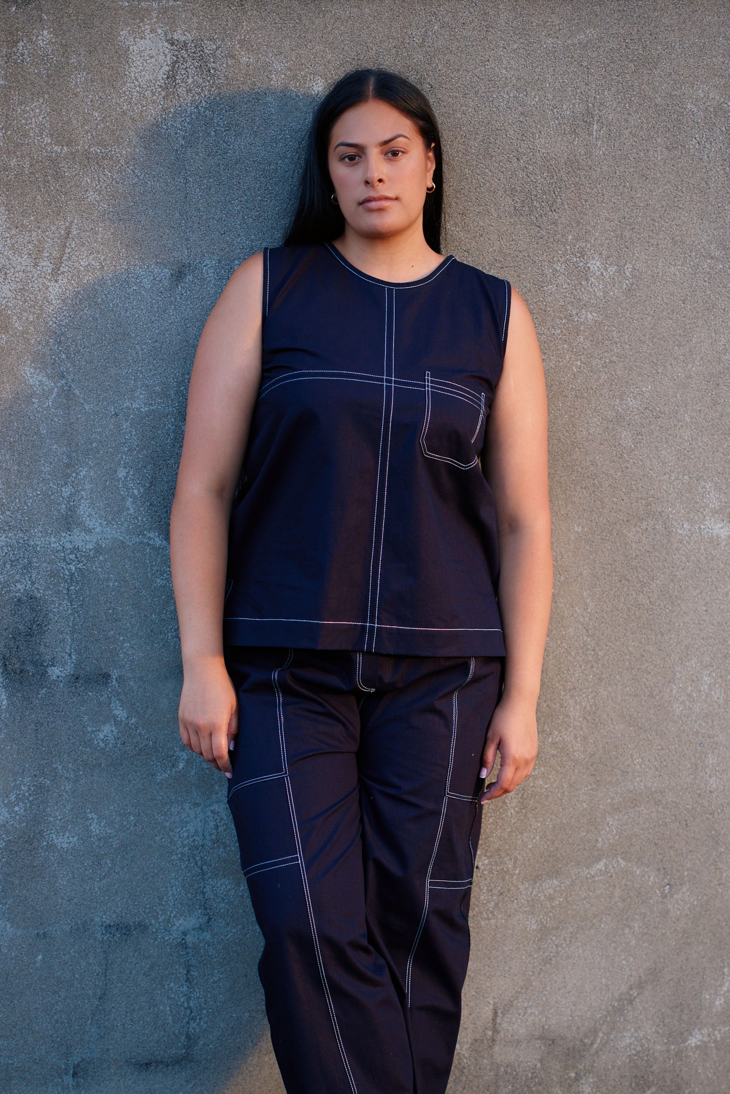 ReCreate Upside Top - Indigo