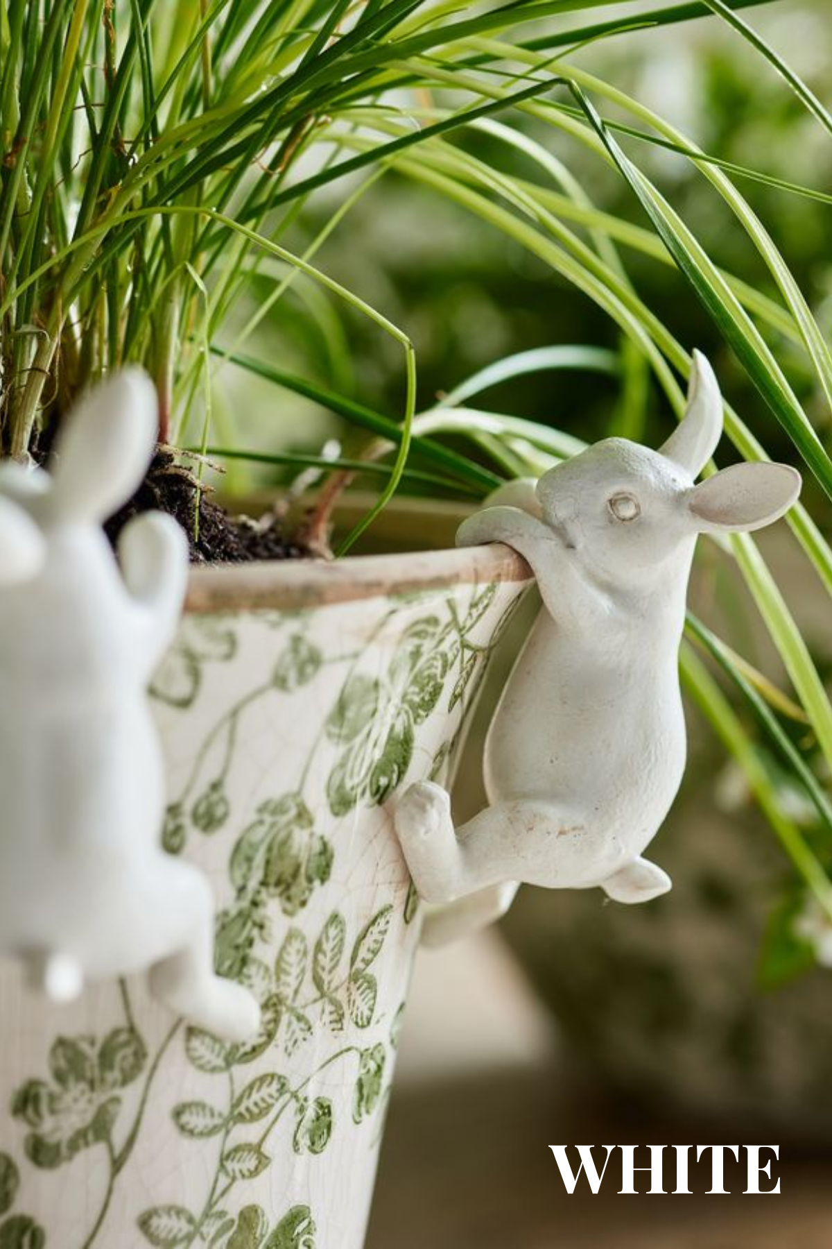 French Country Hanging Bunnies