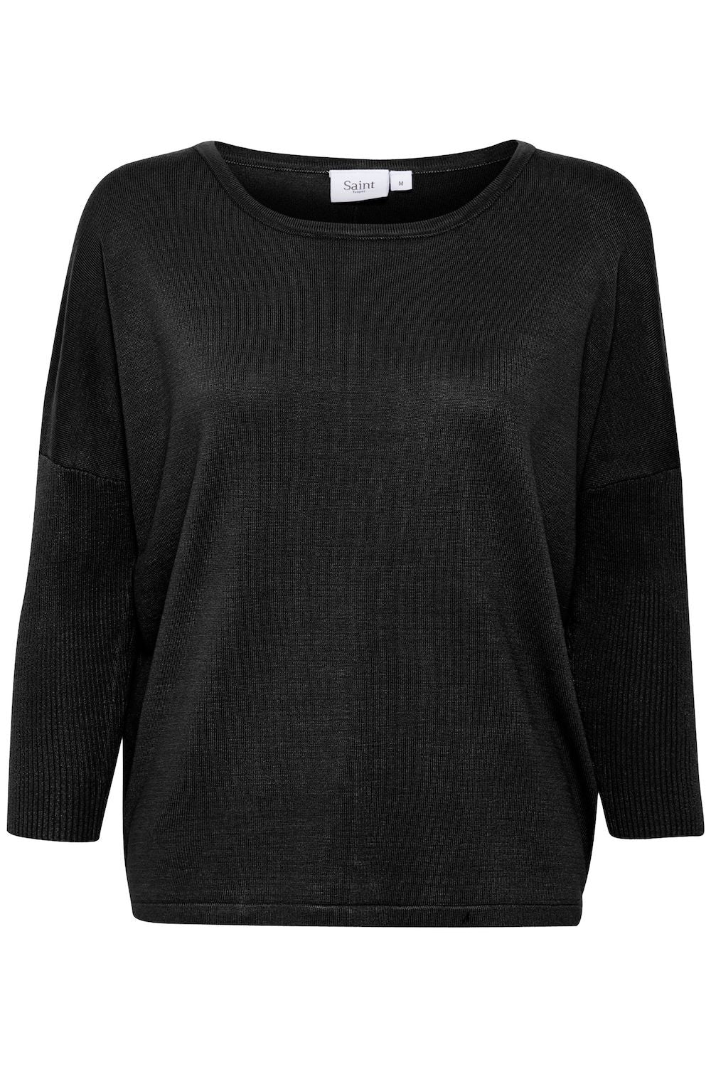 Saint Tropez Mila Bat Wing Knit - Black