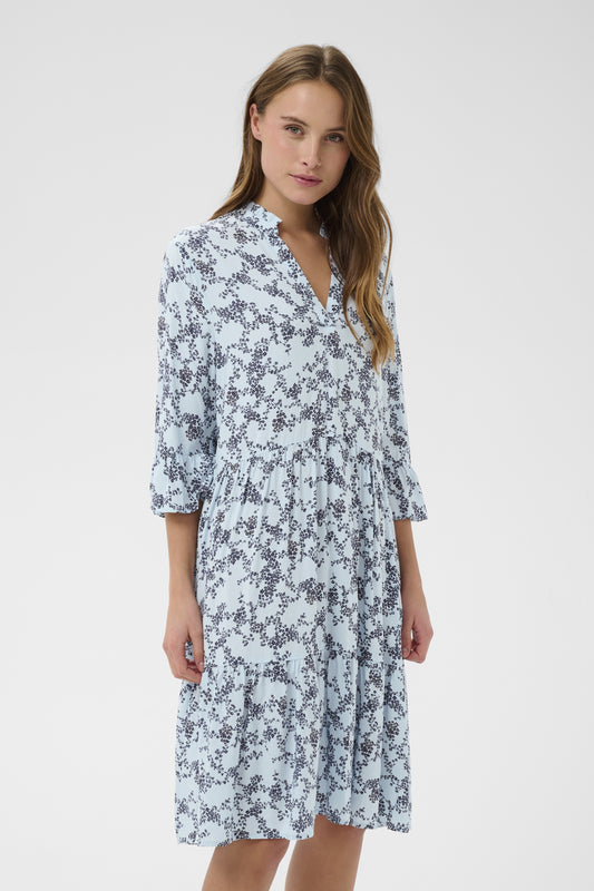 Saint Tropez Eda Dress - Skyway Eclipse Spring