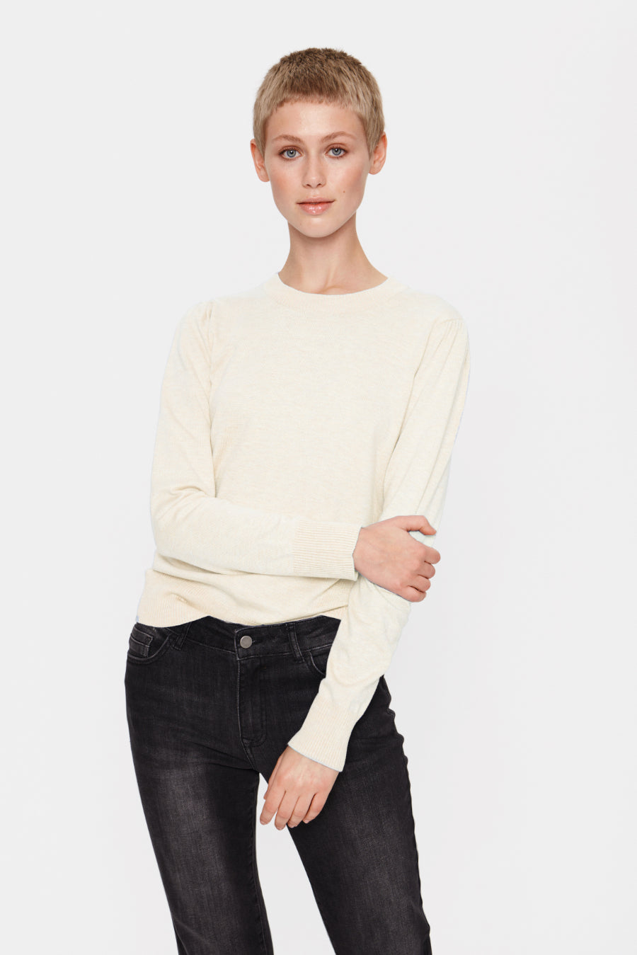 Saint Tropez Mila Pullover - Ice