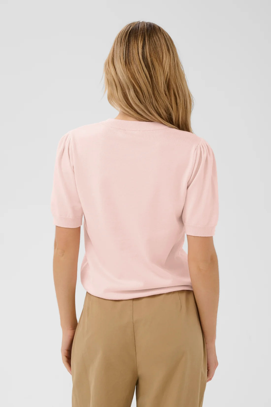 Saint Tropez MilaSZ SS Pullover - Chalk Pink