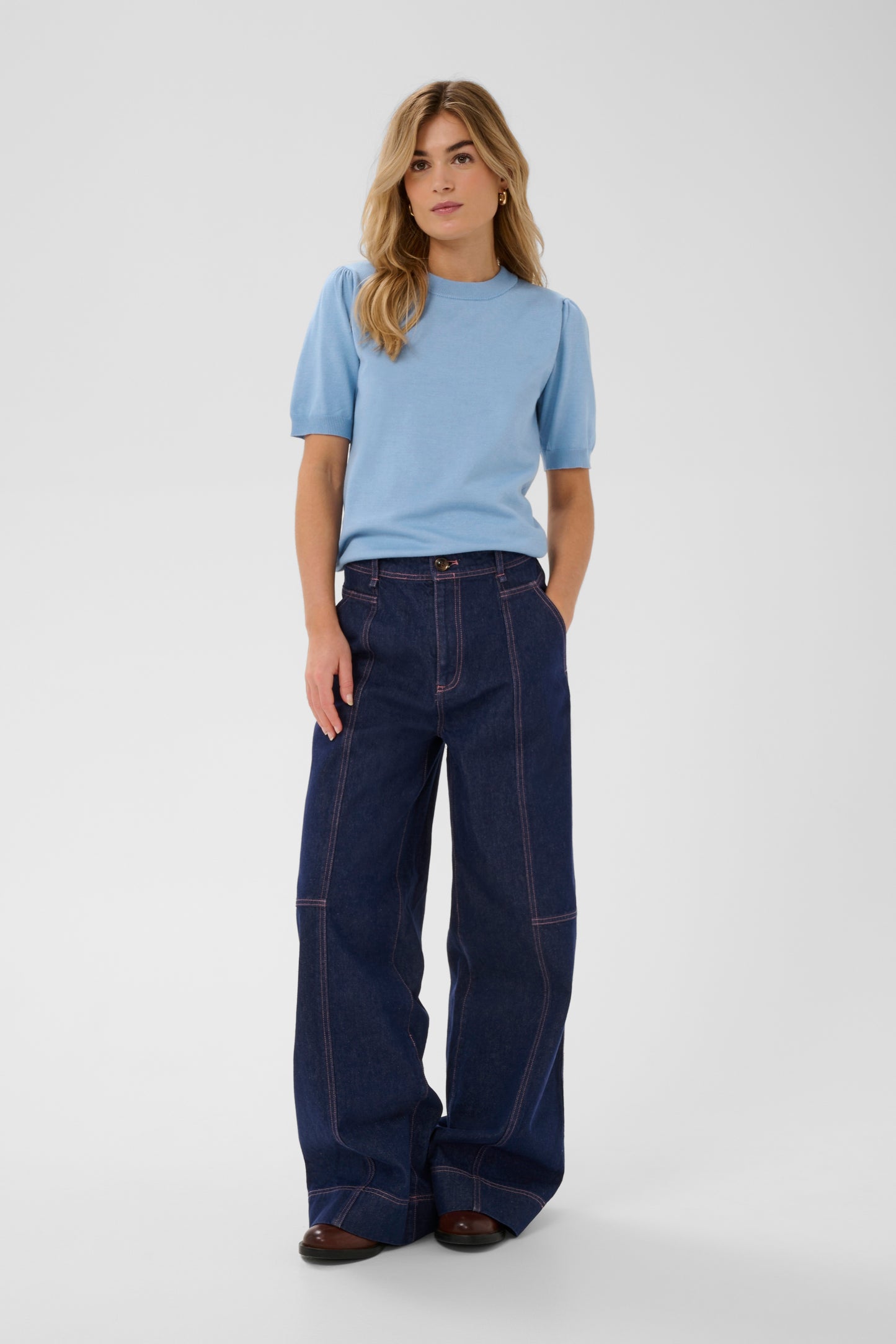 Saint Tropez Mila SS Pullover - Allure