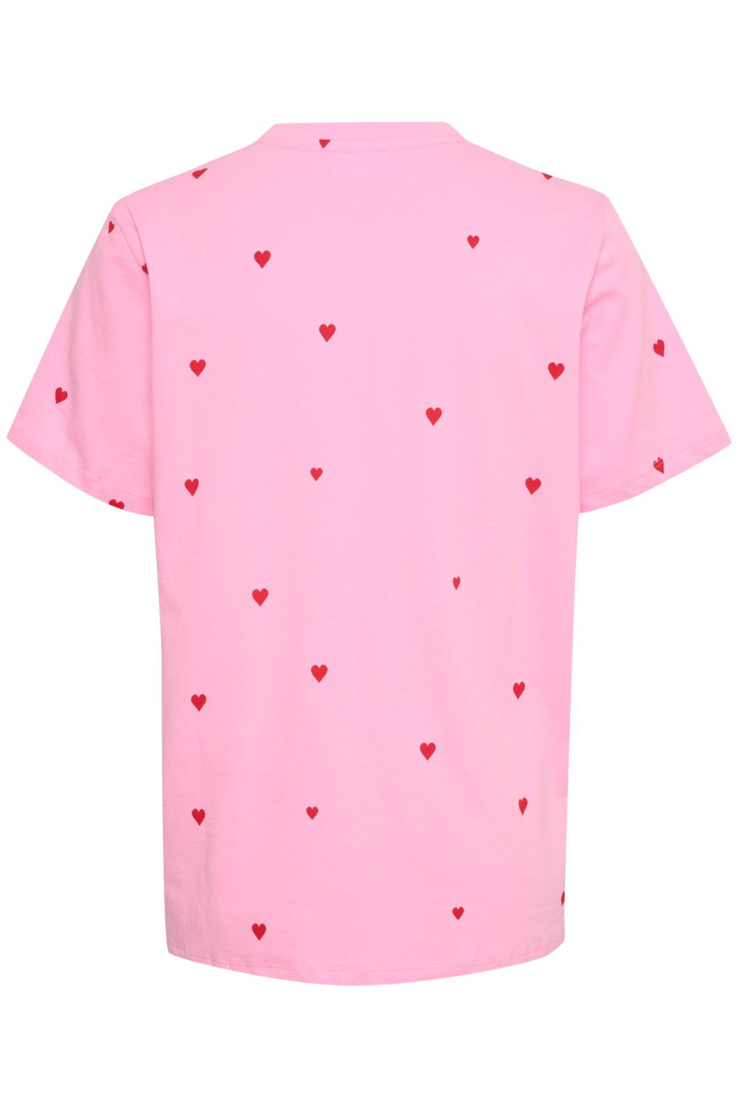 Saint Tropez Dagni SZ T-Shirt - Bonbon Flame Hearts
