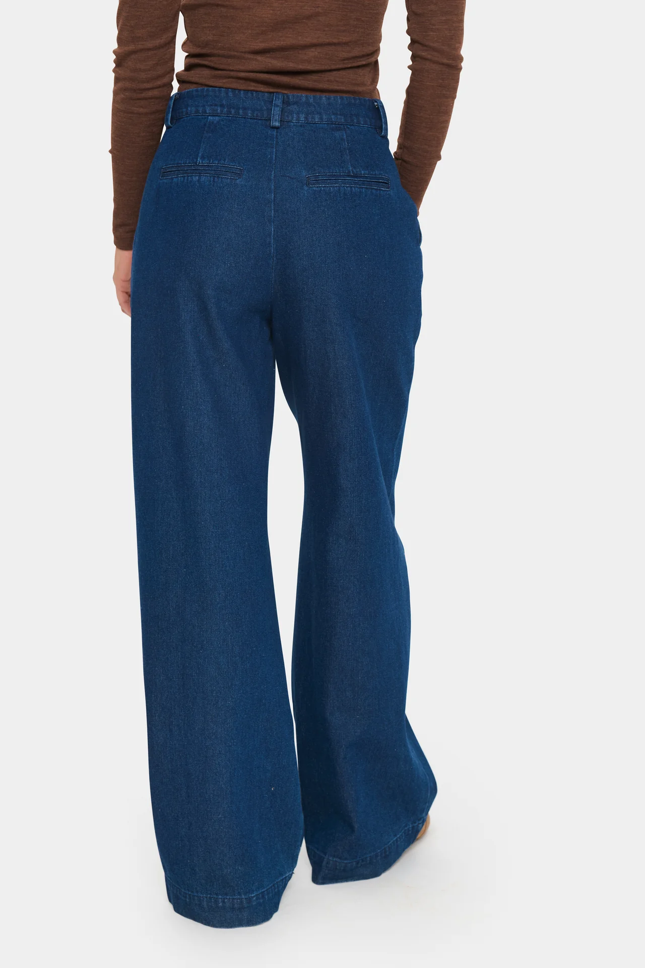 Saint Tropez JaclynZS Pants - Dark Blue Denim