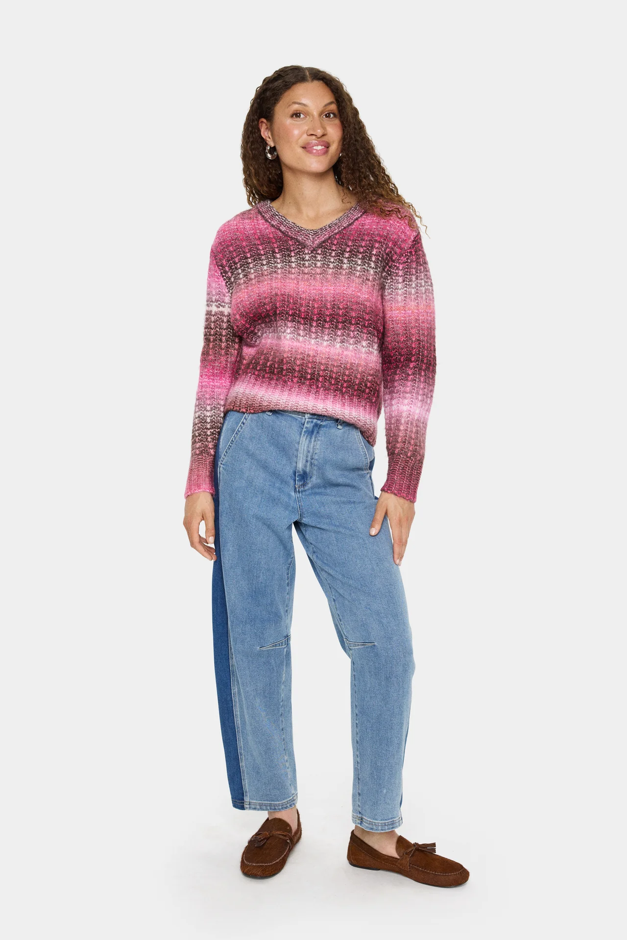 Saint Tropez  MaudeSZ Jeans - Medium Blue Denim