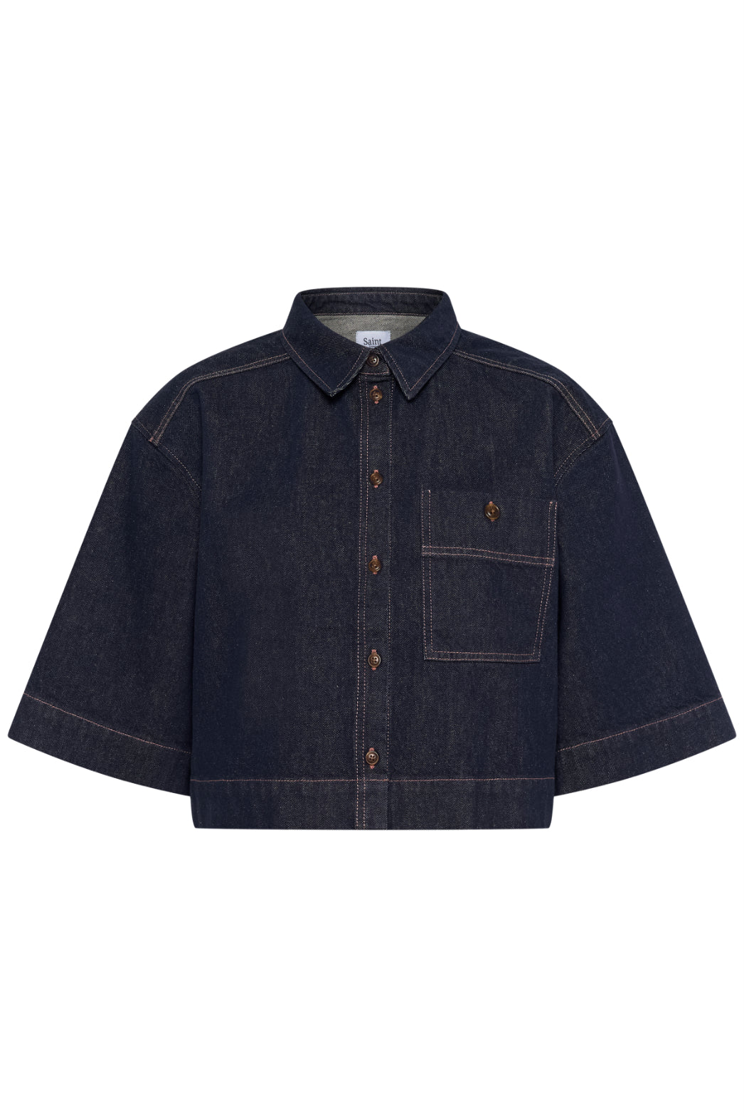 Saint Tropez Posey Shirt - Dark Blue Denim