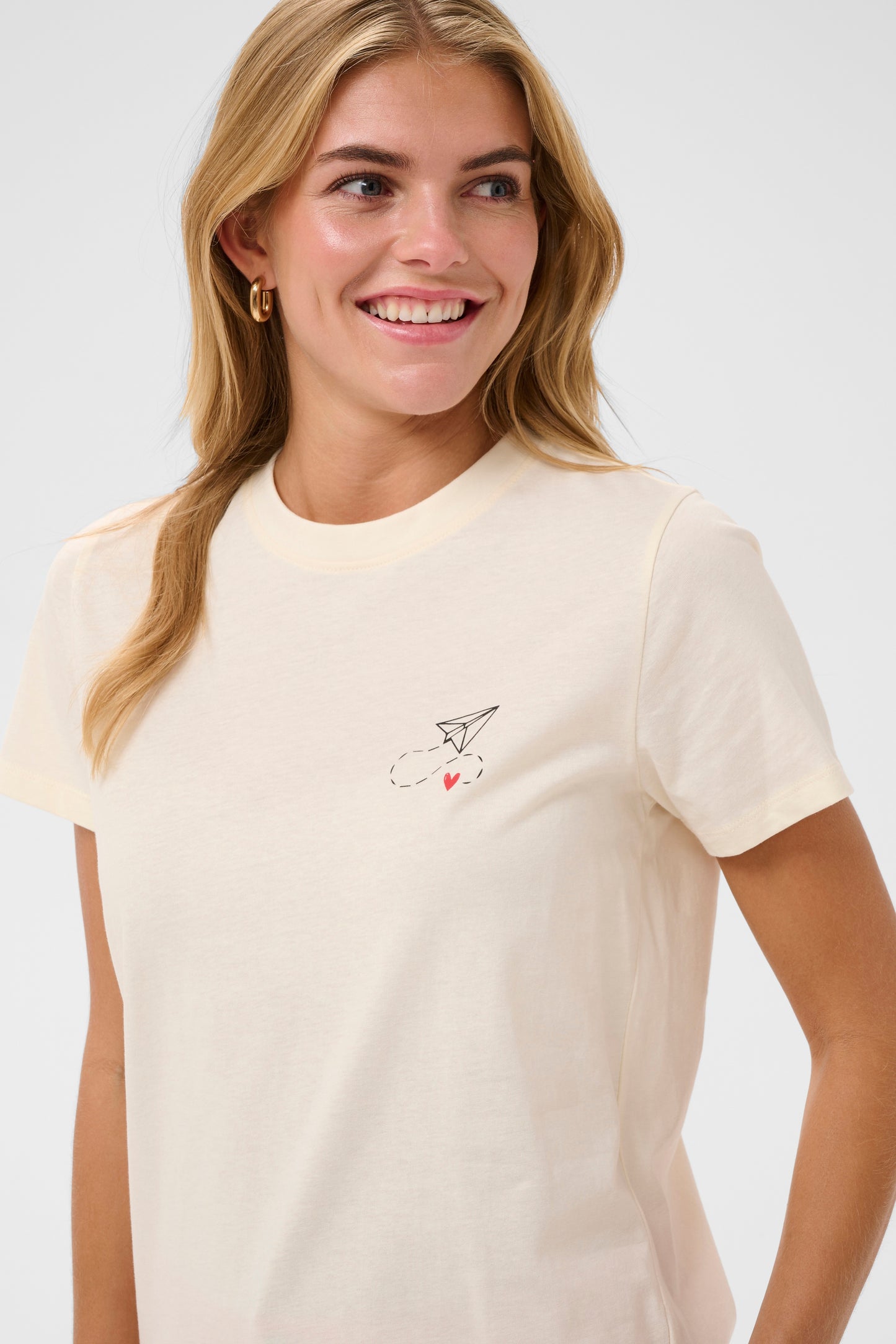 Saint Tropez Patrina T-Shirt - Ice