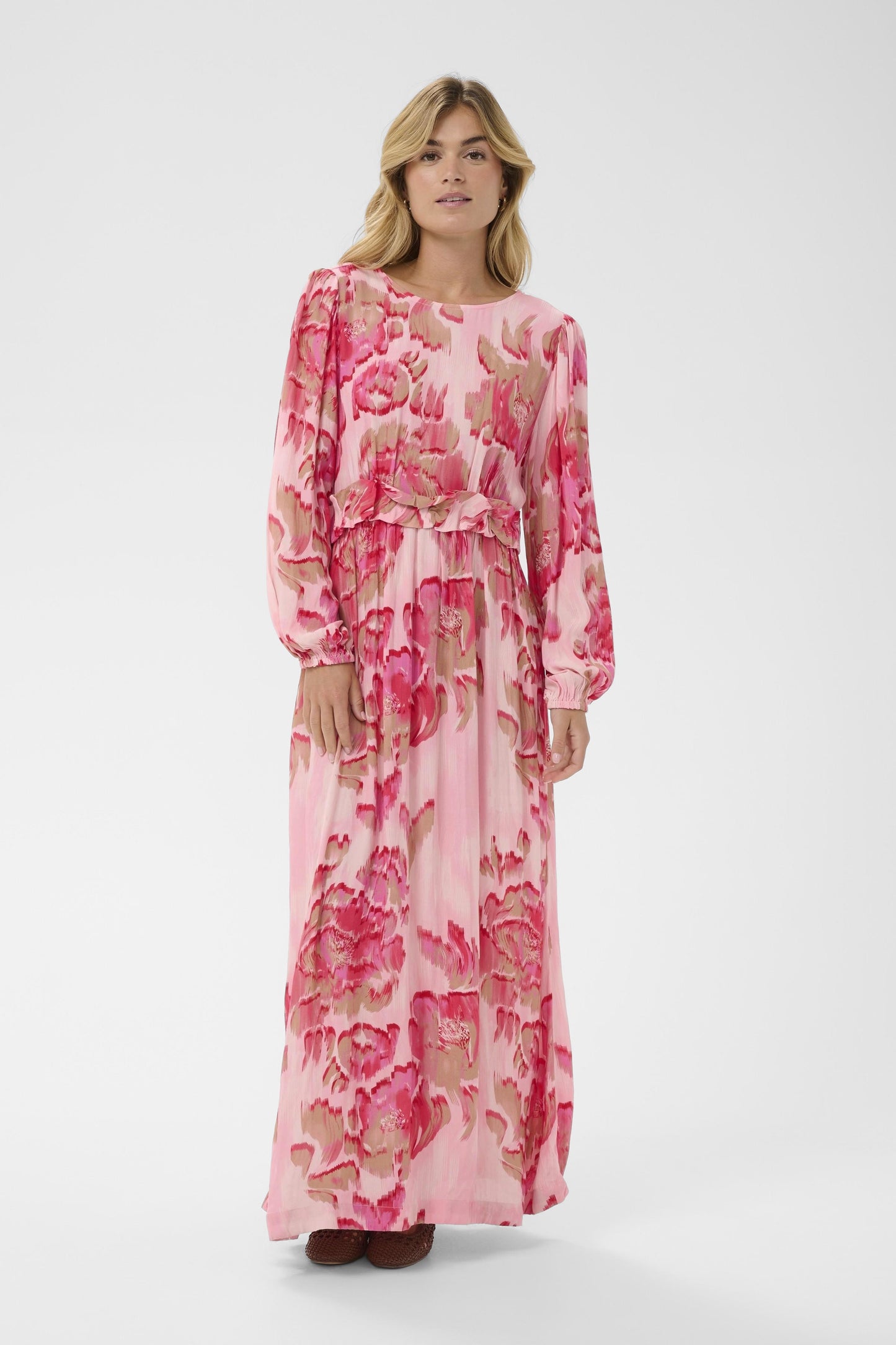 Saint Tropez Pollyana Dress - Poppy Shaded Flower
