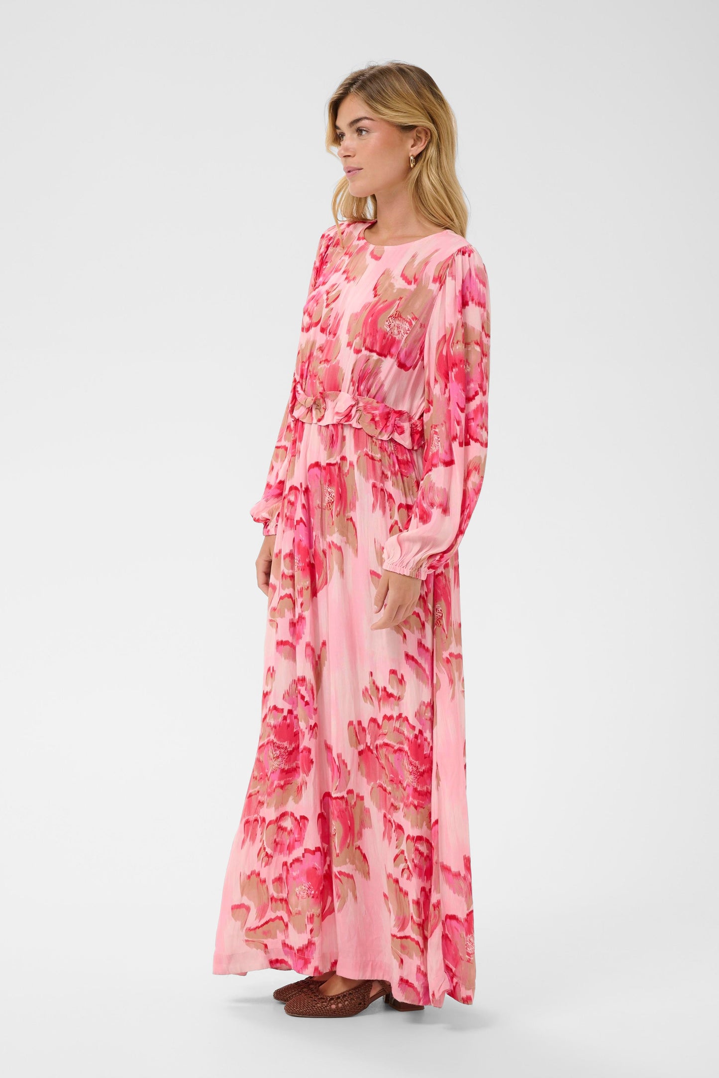 Saint Tropez Pollyana Dress - Poppy Shaded Flower