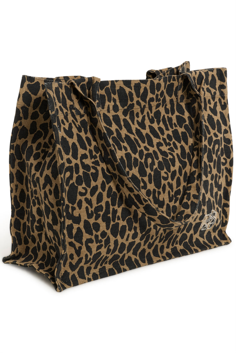 Saint Tropez Pansy Bag - Tiger's Eye Spotty Leopard