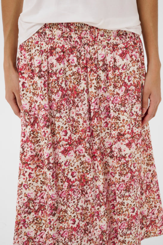 Saint Tropez Gisla Smock Skirt - Ballerina Brushed Bloom