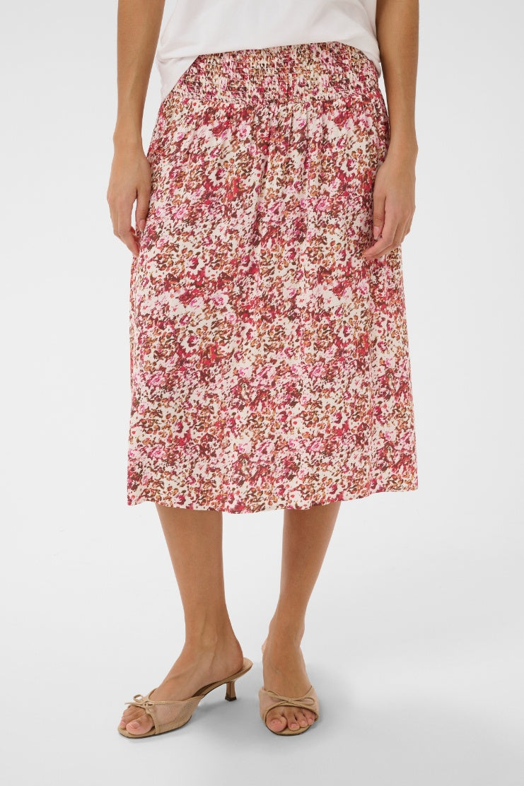Saint Tropez Gisla Smock Skirt - Ballerina Brushed Bloom