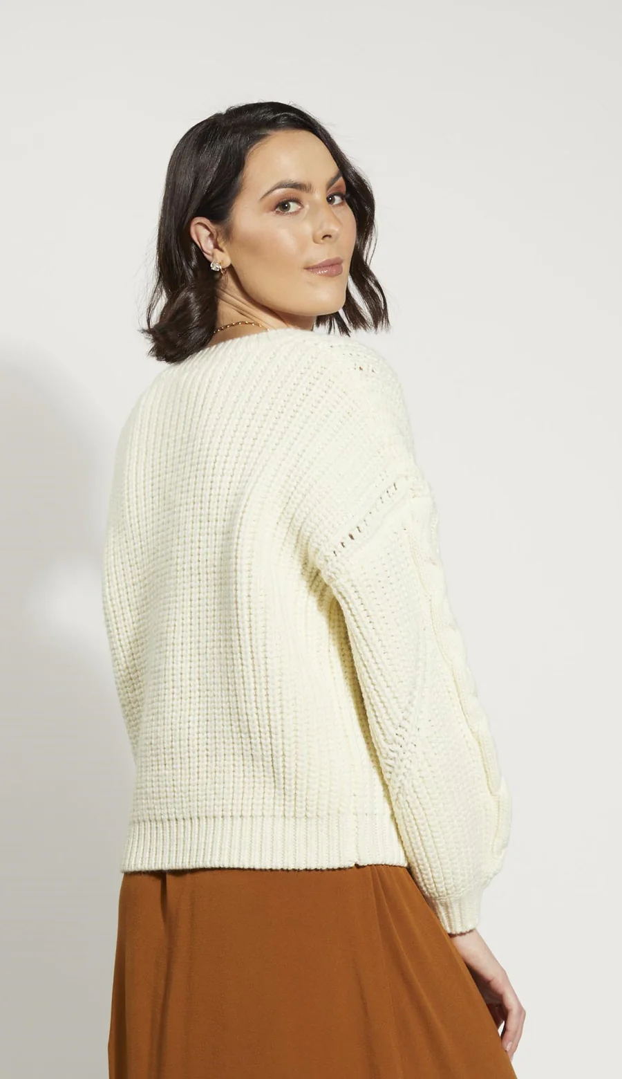 Drama The Label Overs Jumper - Cream