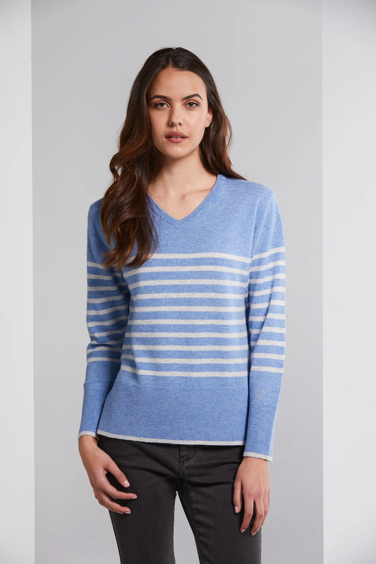 Lania The Label Charm Sweater - Denim Blue