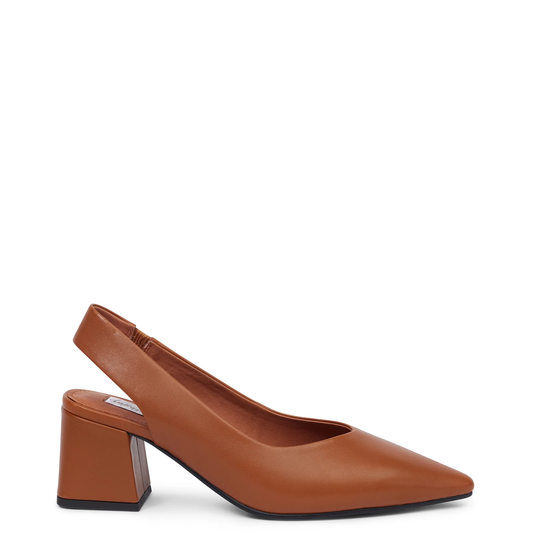Kathryn Wilson Liz Slingback - Tan Calf