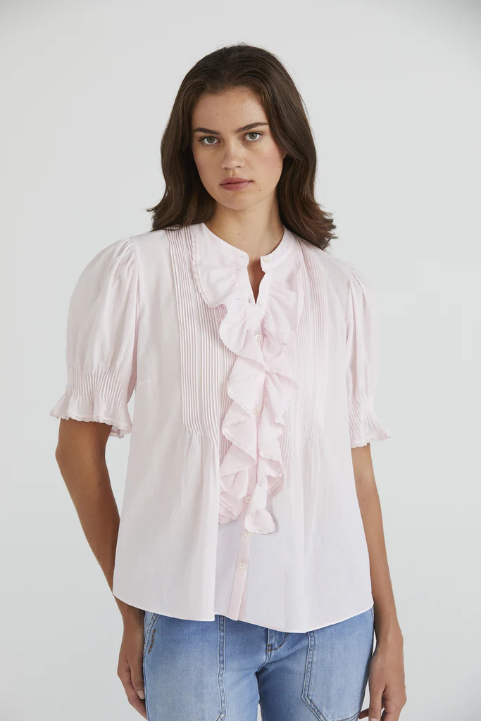 Lania The Label Heather Shirt - Blush