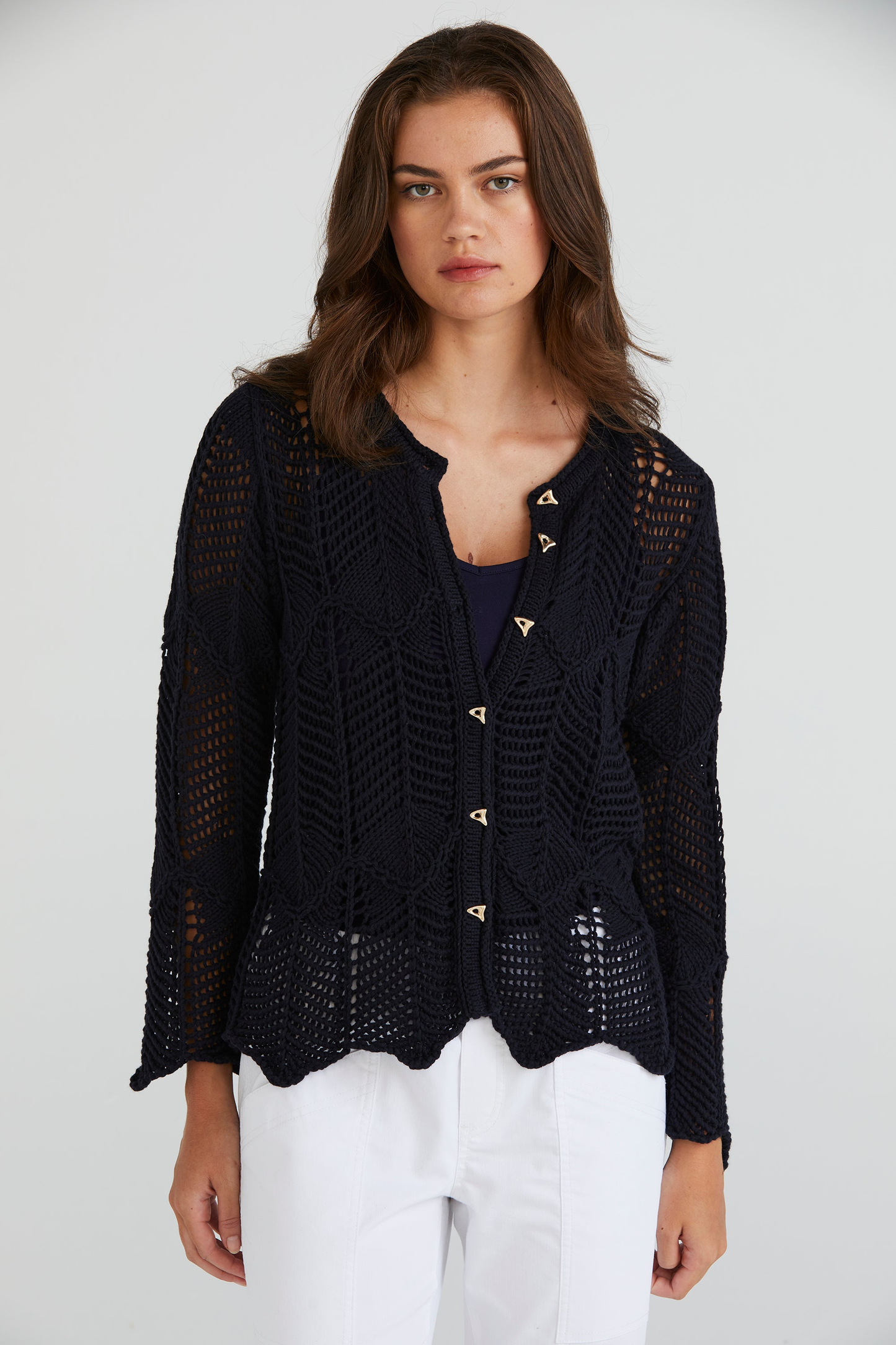 Lania The Label Catch Cardi - Ink