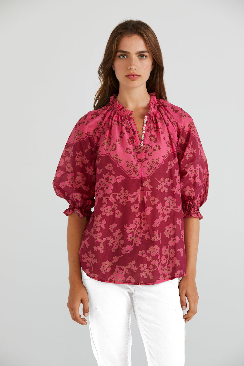 Lania The Label Maya Top - Raspberry