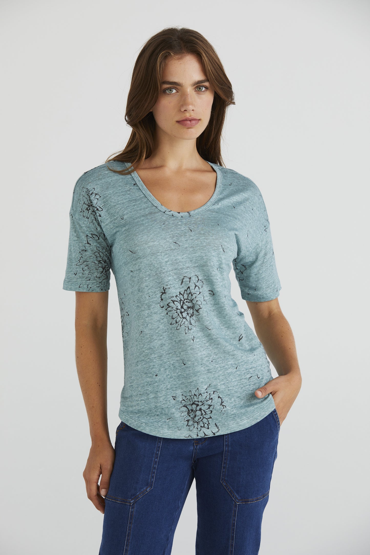 Lania The Label Aster Top - Teal