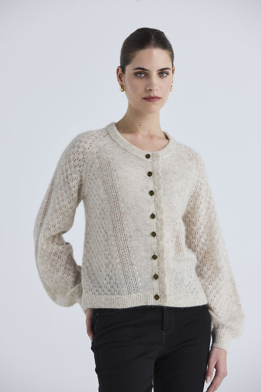 Lania the Label Honour Cardi - Ice