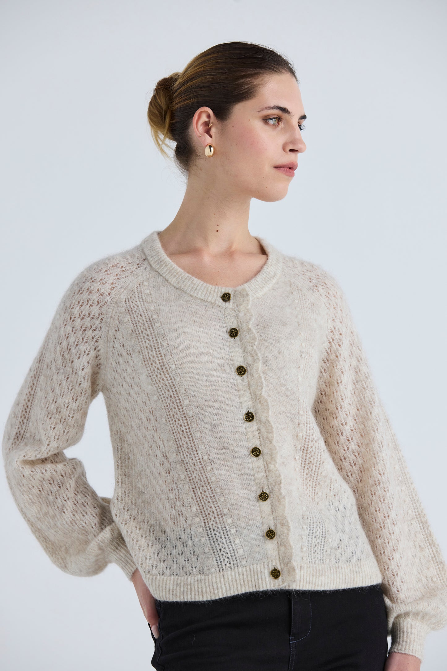 Lania the Label Honour Cardi - Ice