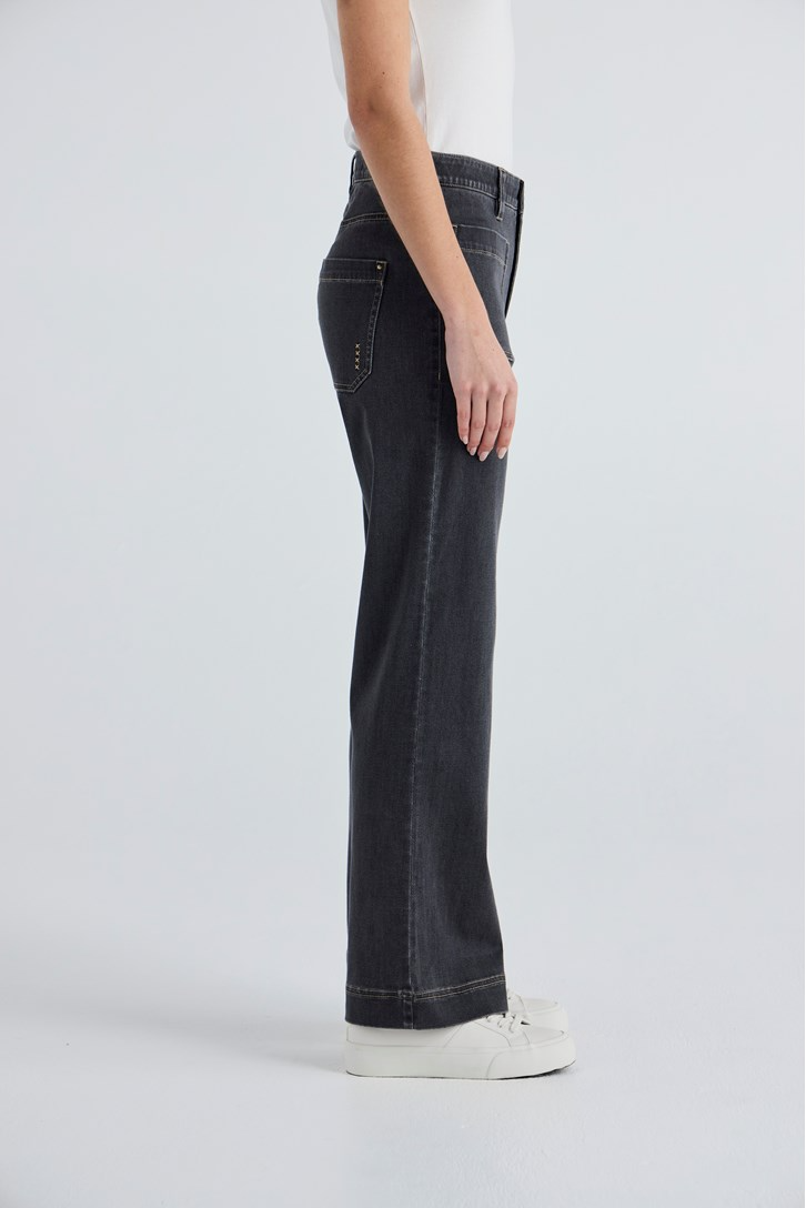 Lania the Label Chrome Jean - Charcoal