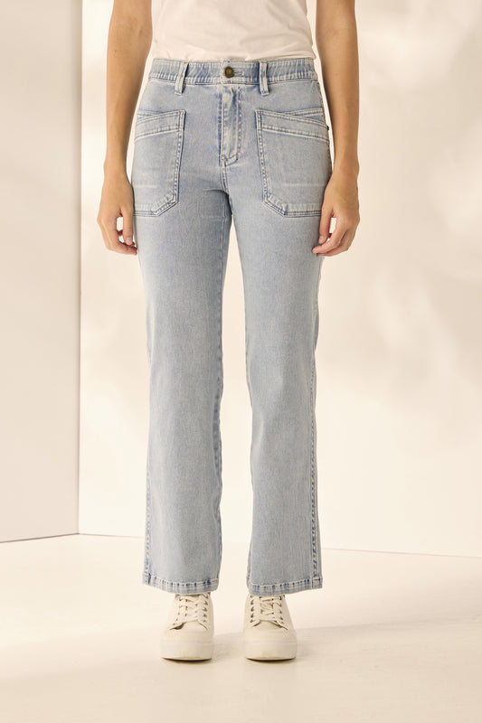 Lania The Label Abby Jean - Bleached