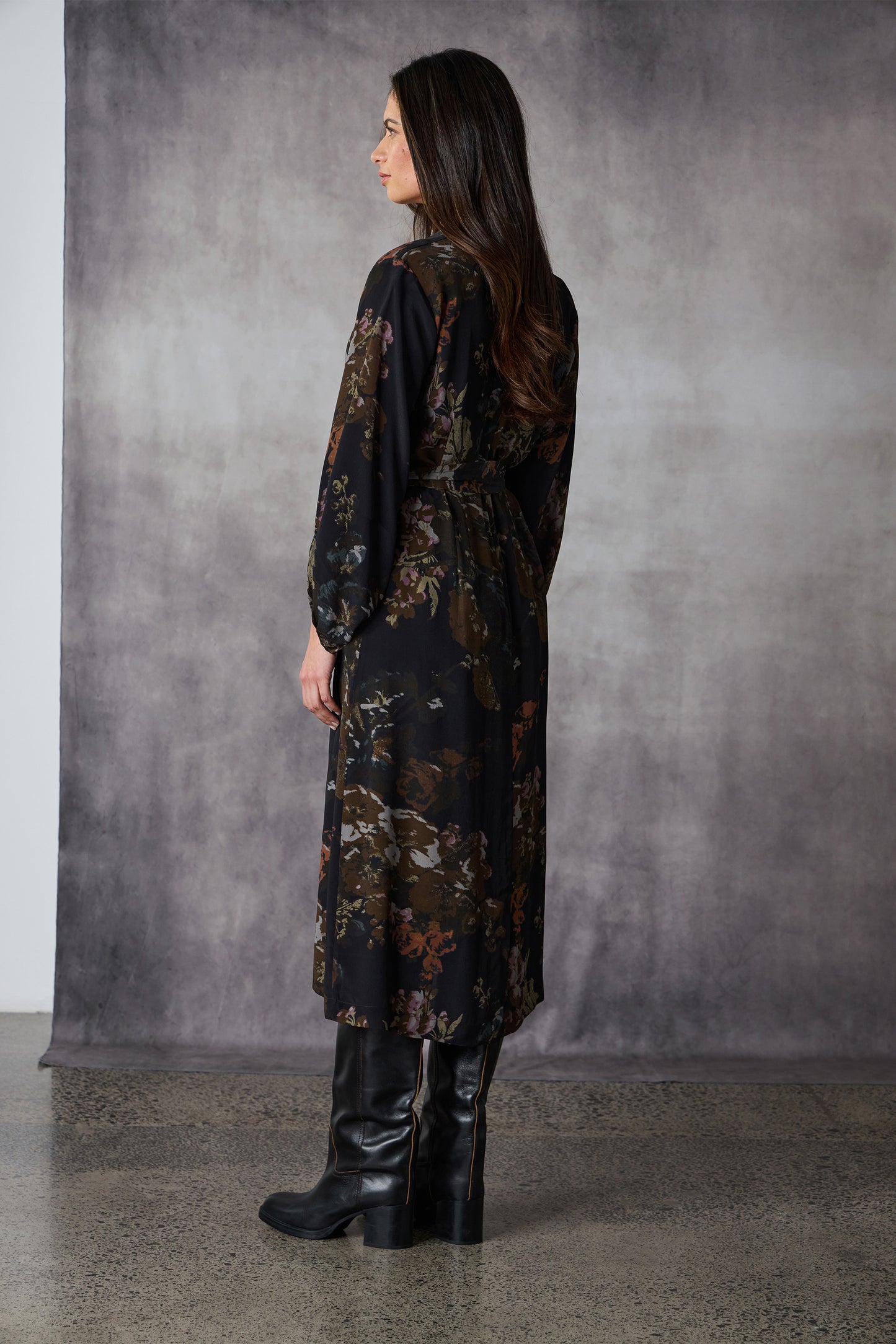 Lania The Label Cameo Dress - Cameo Print