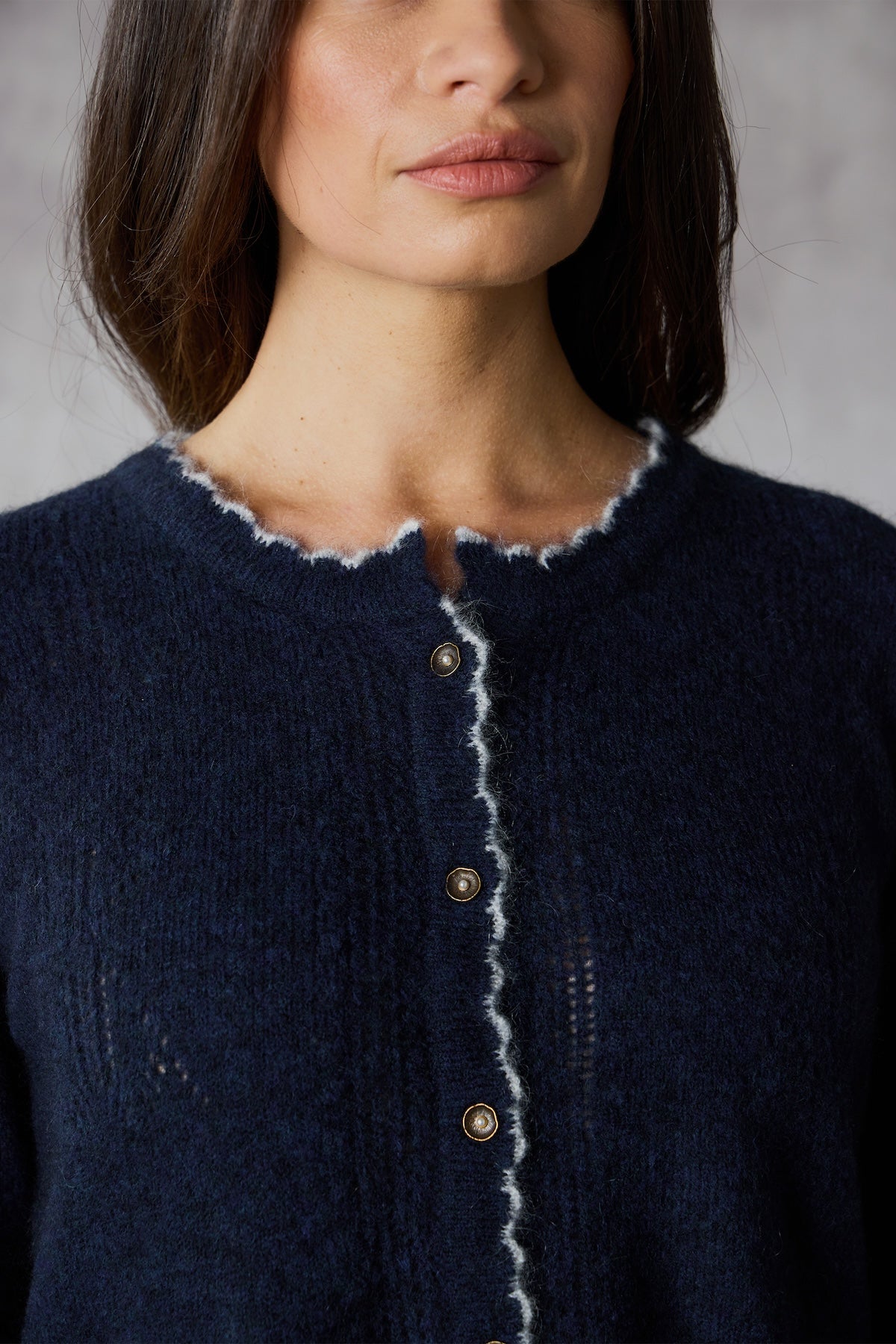 Lania The Label Orchid Cardi - Ink