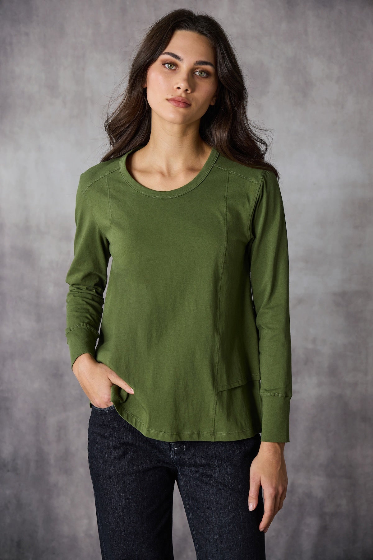 Lania The Label Clemment Top - Moss