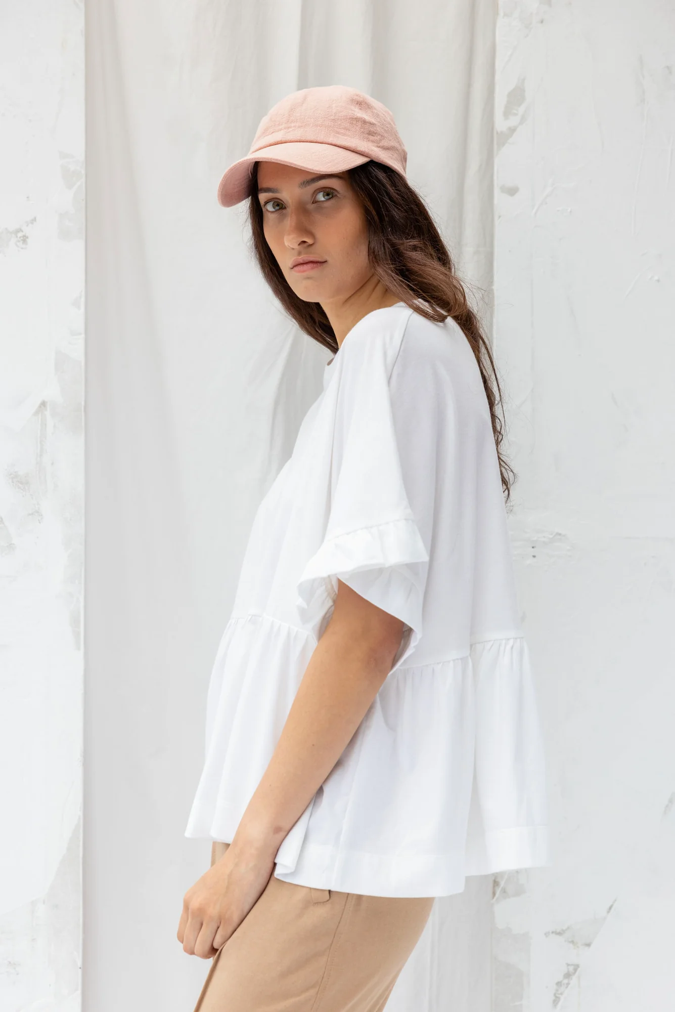 Re.Create Cascade Top - White