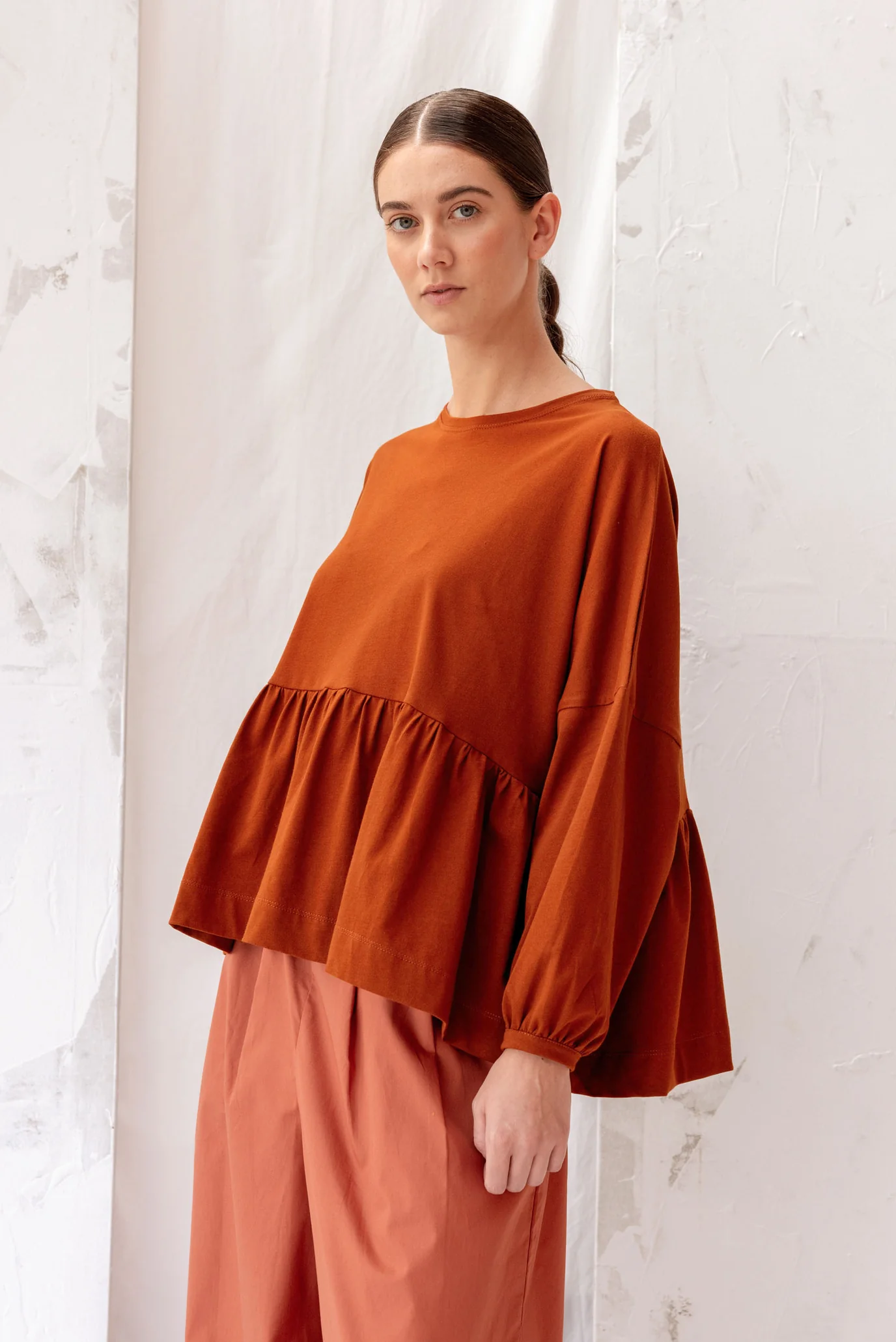 ReCreate Step Up Top - Chestnut