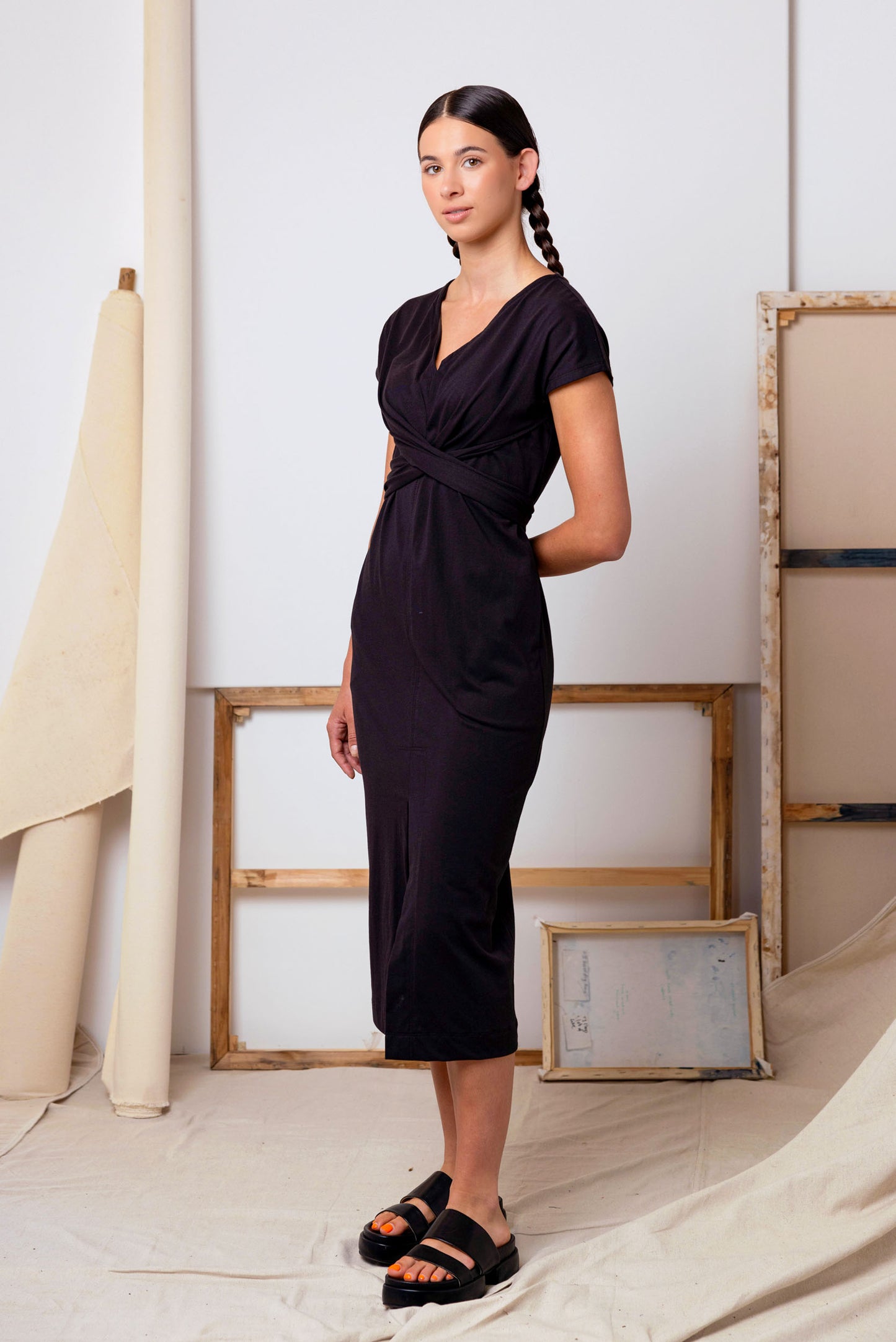 ReCreate Turn Dress - Black