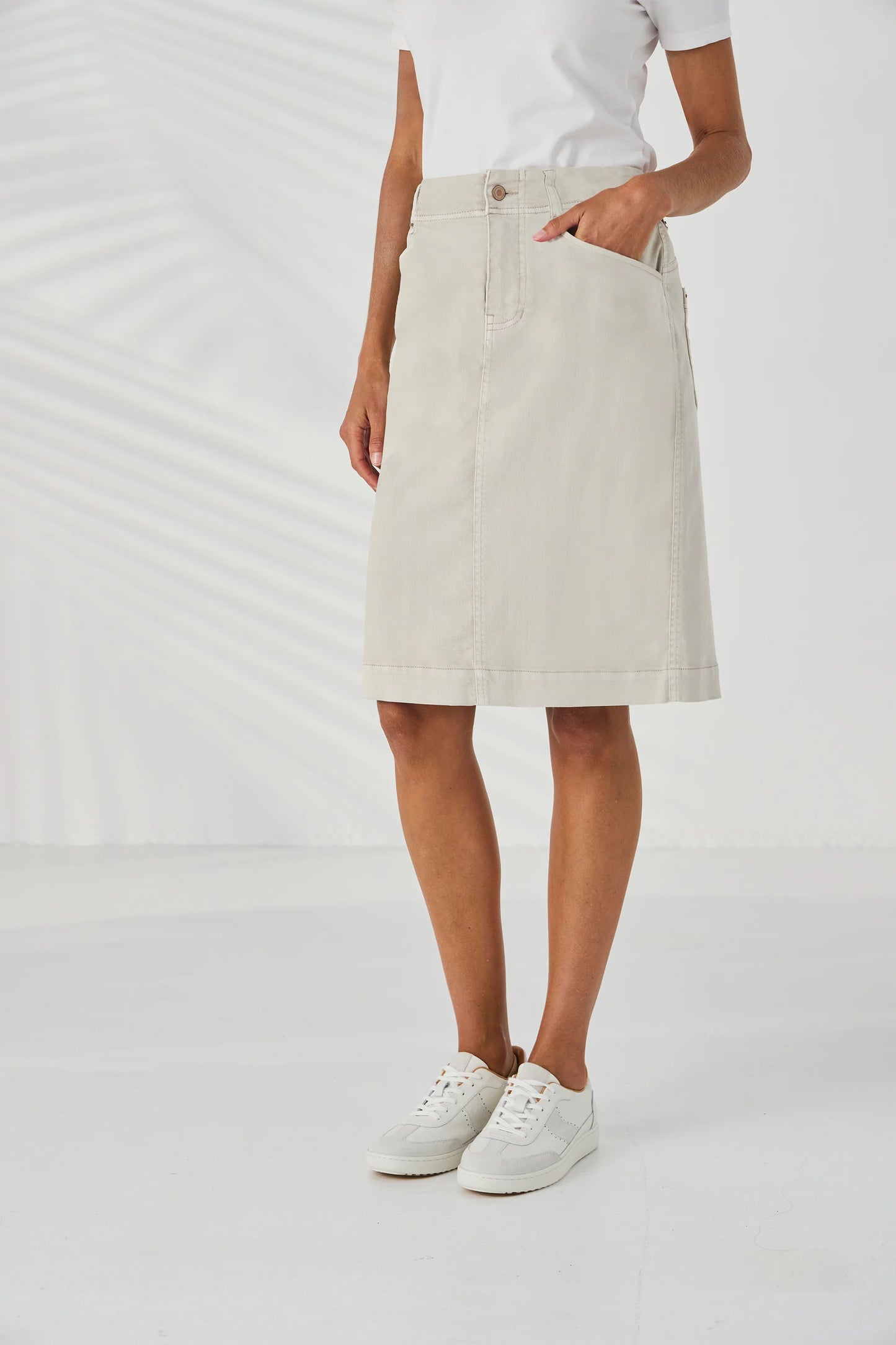 Lania The Label Ryder Skirt - Almond