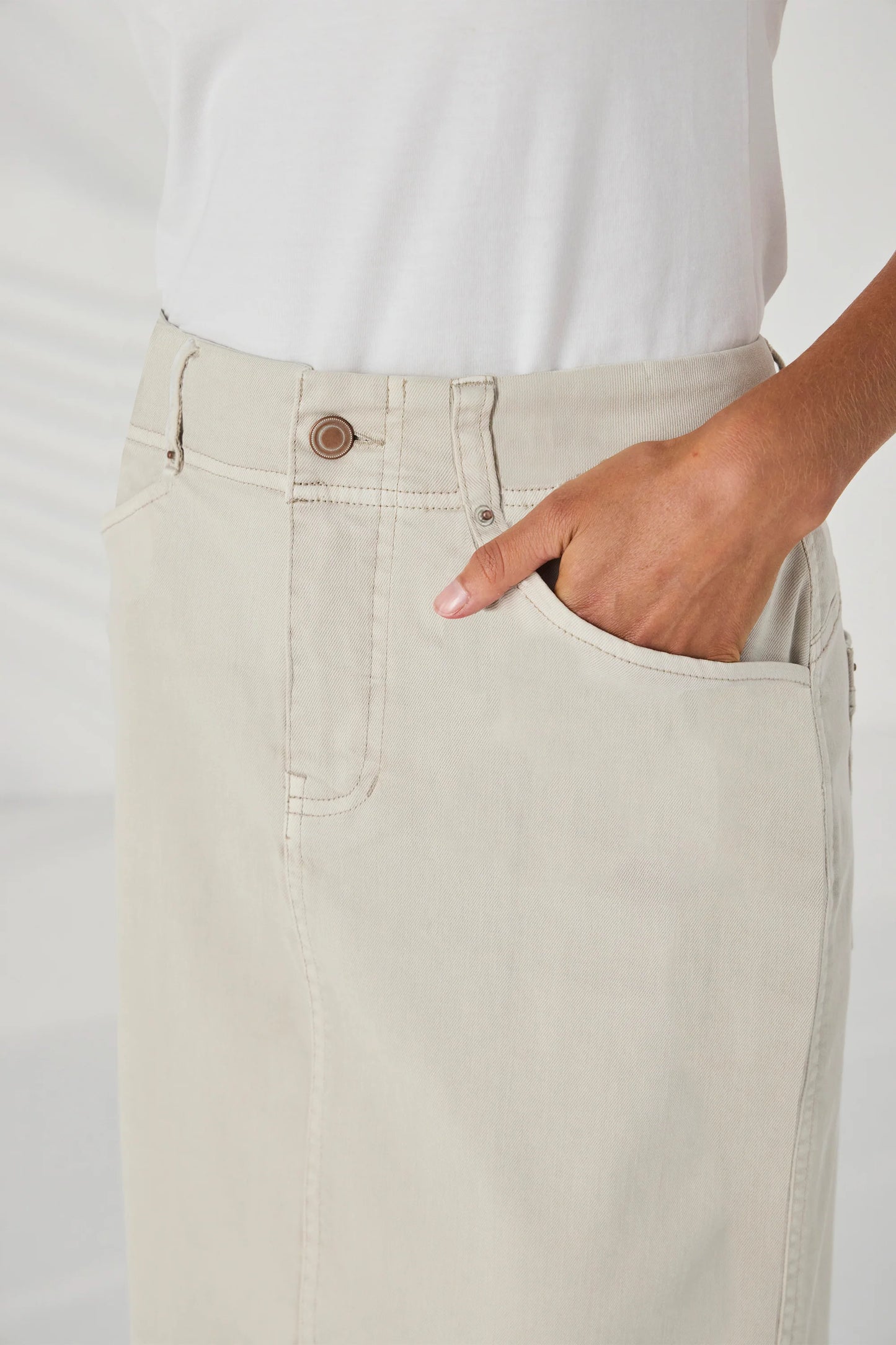 Lania The Label Ryder Skirt - Almond