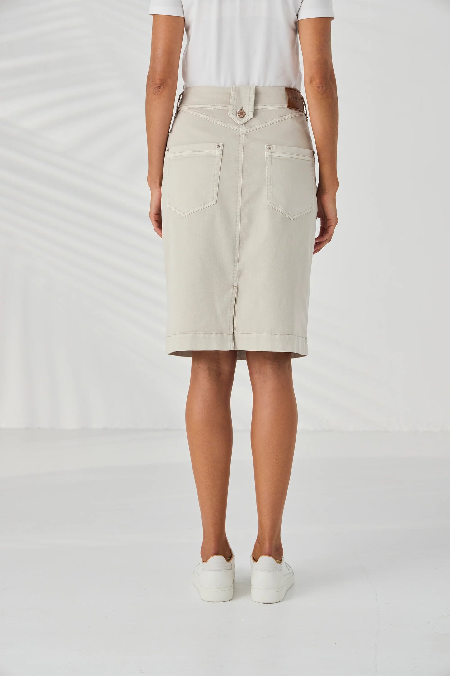 Lania The Label Ryder Skirt - Almond
