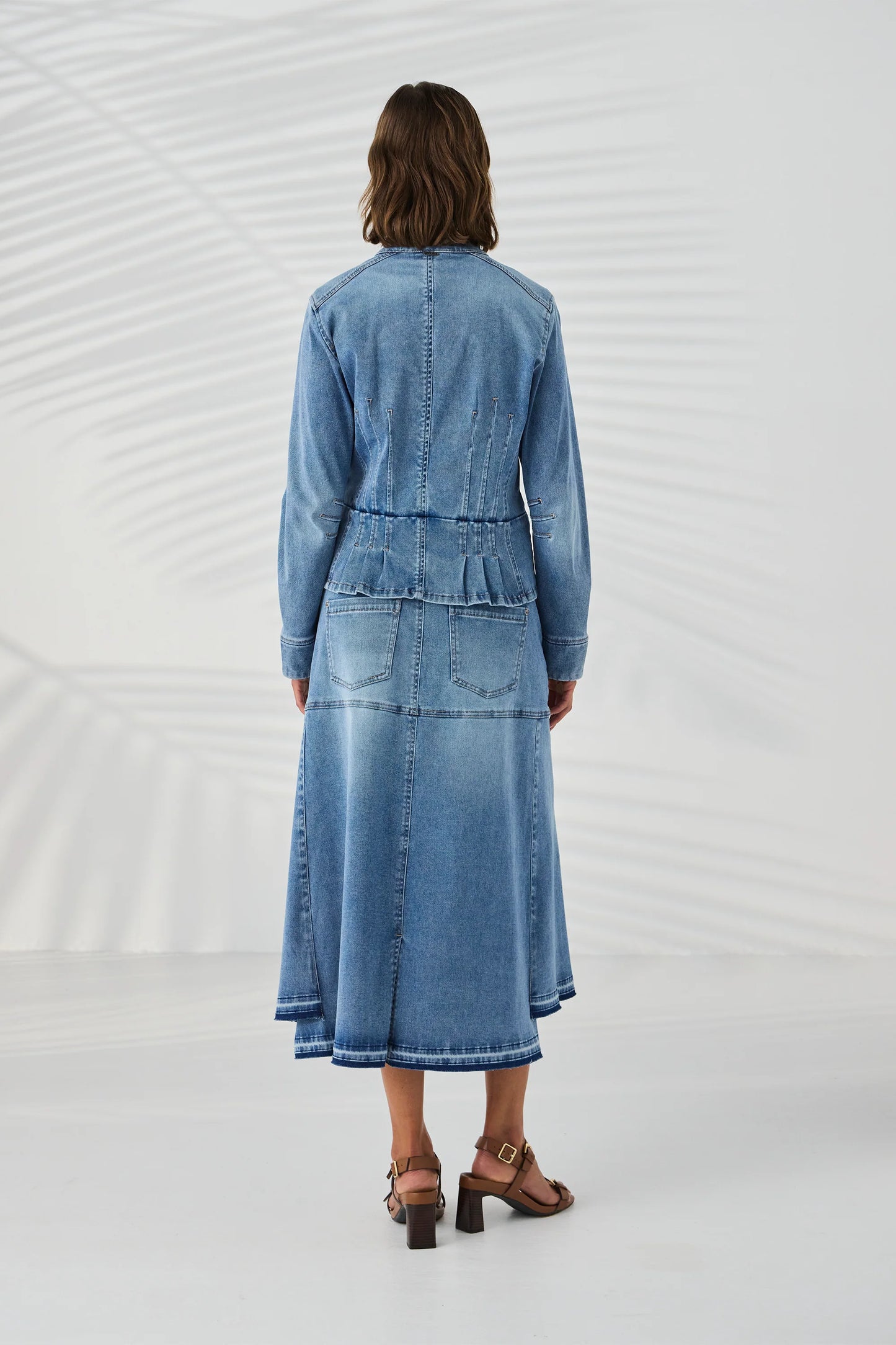 Lania The Label Thompson Jacket - Aged Indigo