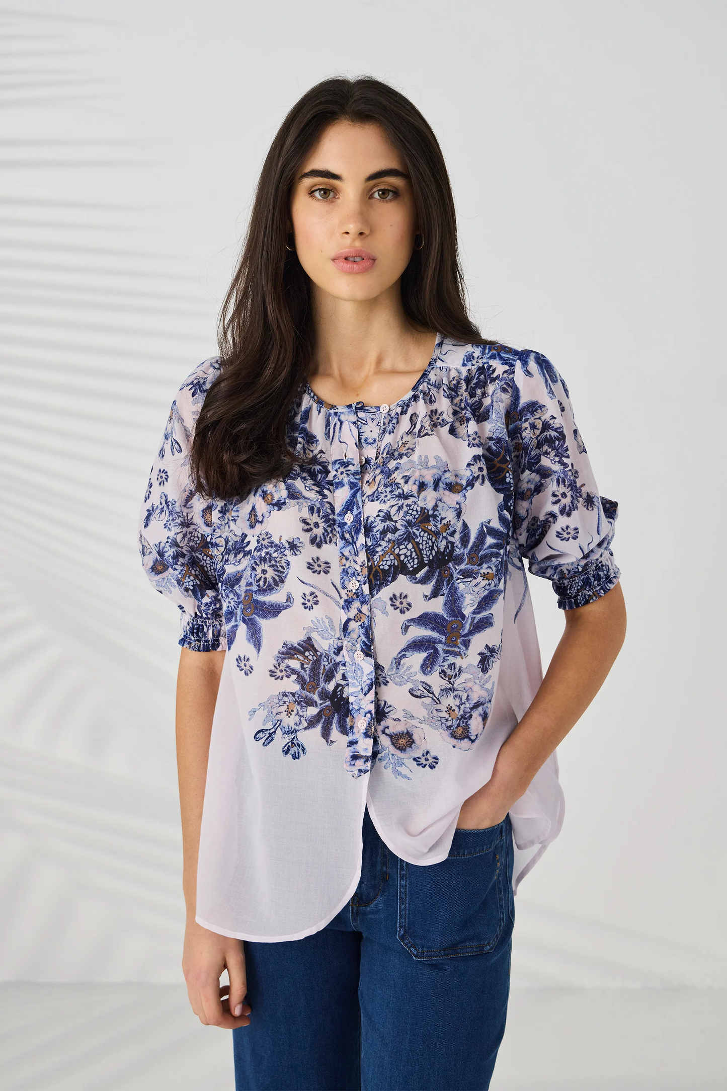 Lania The Label Willow Shirt - Willow Print