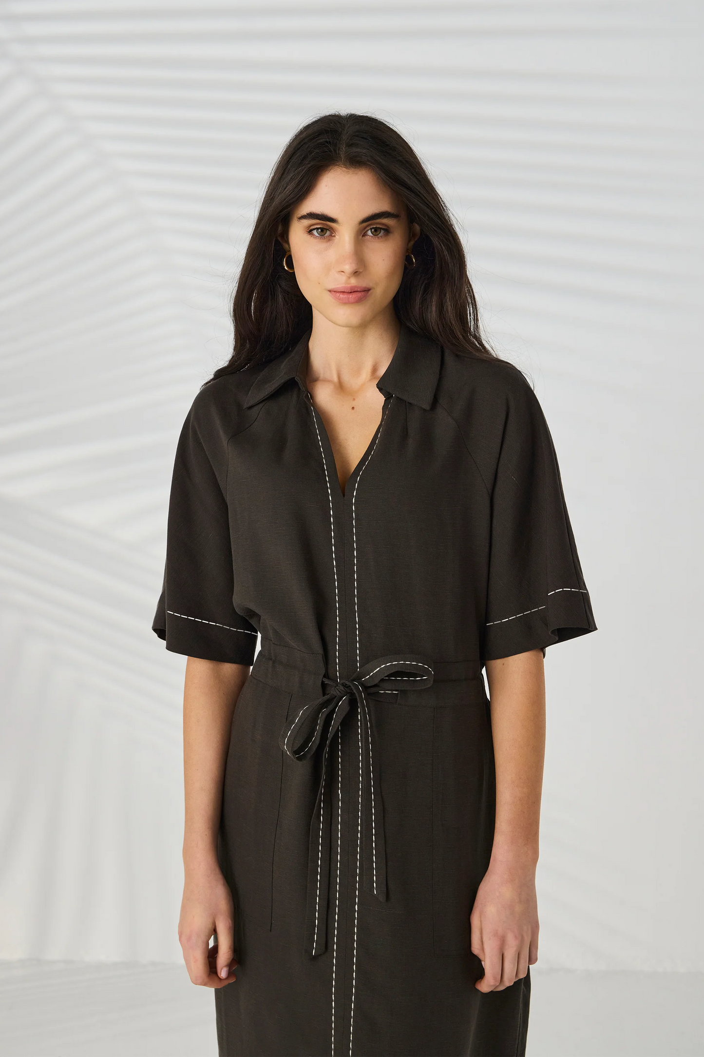 Lania The Label Court Dress - Chocolate