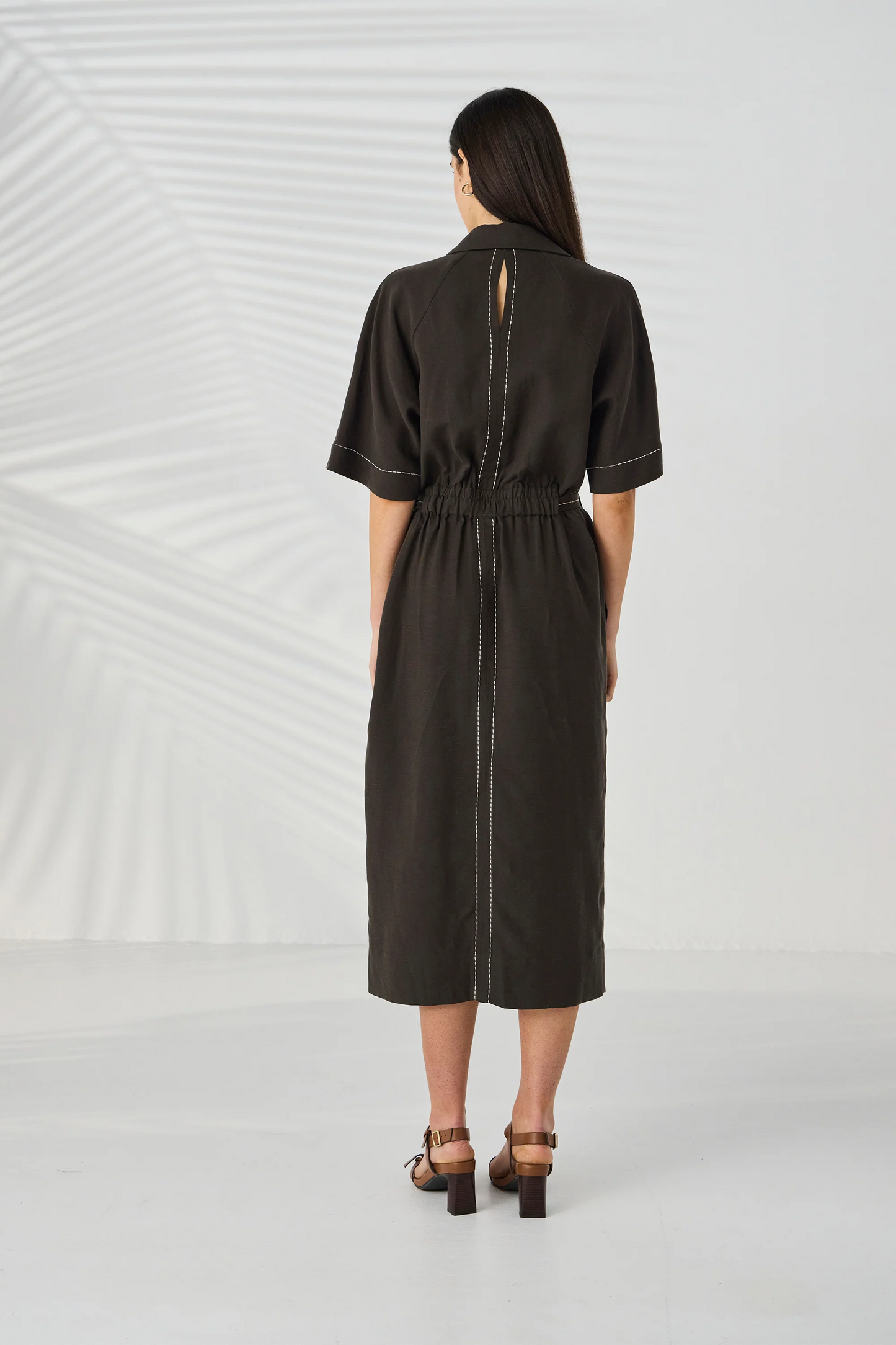 Lania The Label Court Dress - Chocolate