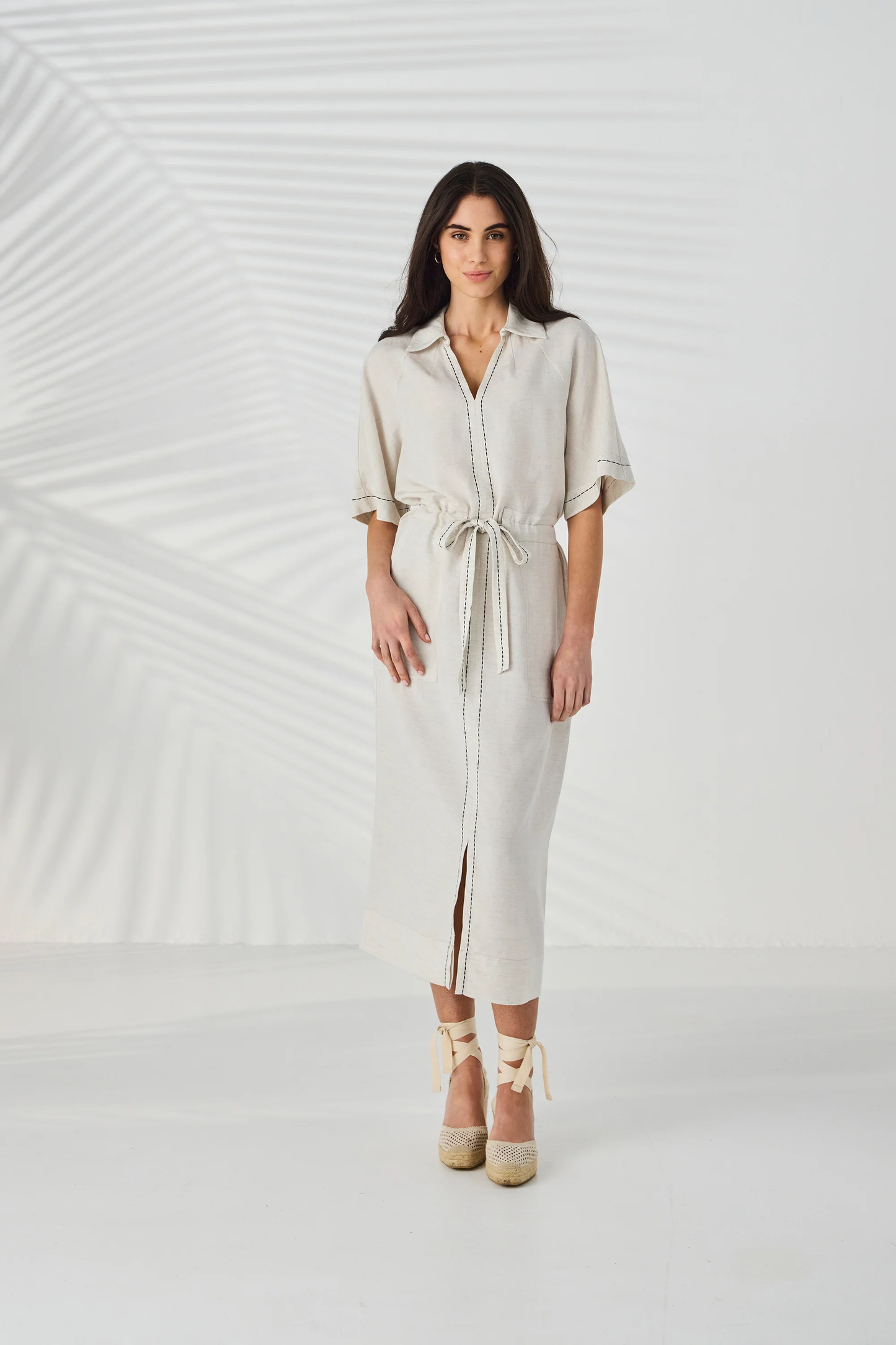 Lania The Label Court Dress - Natural