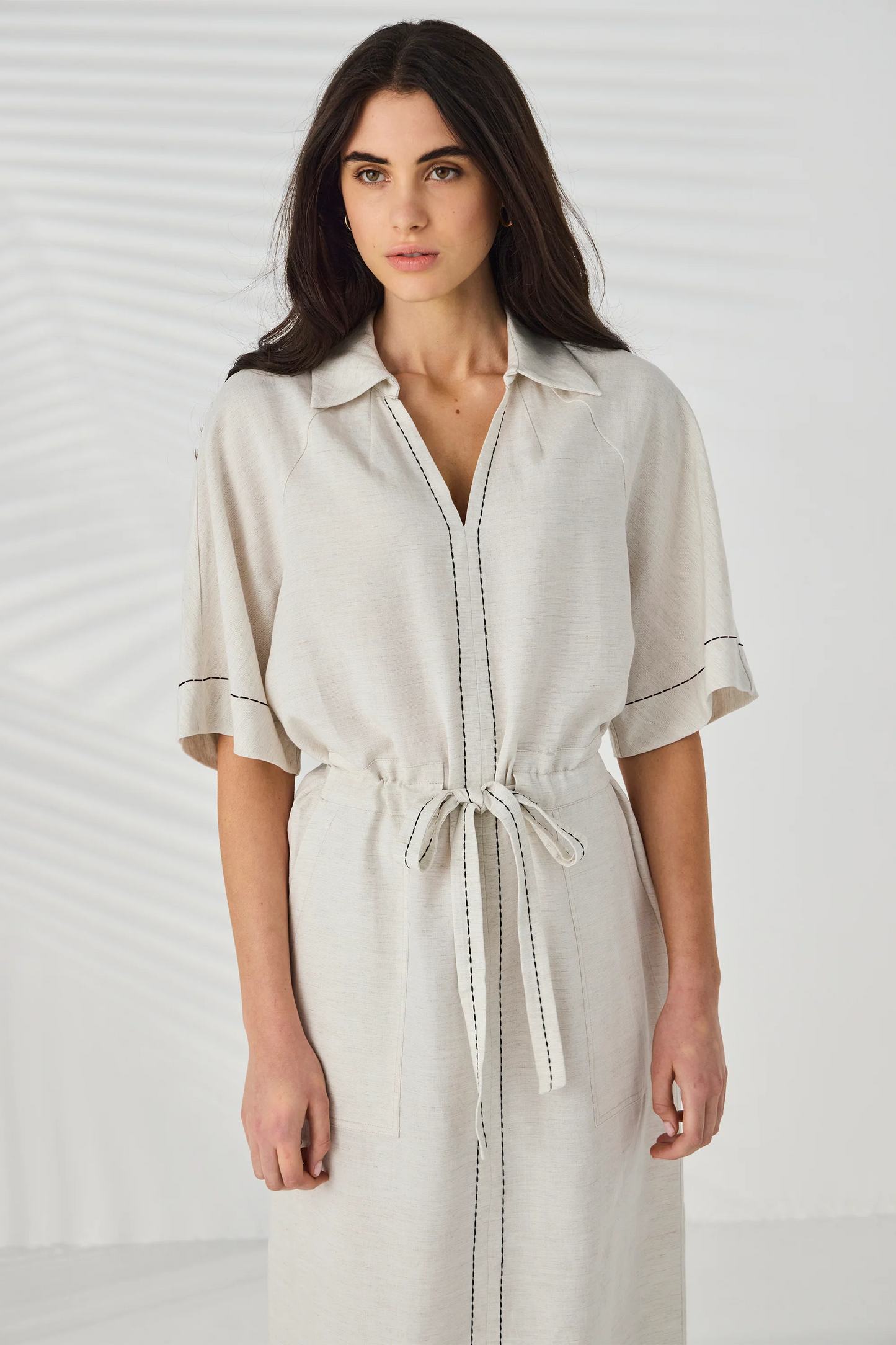 Lania The Label Court Dress - Natural