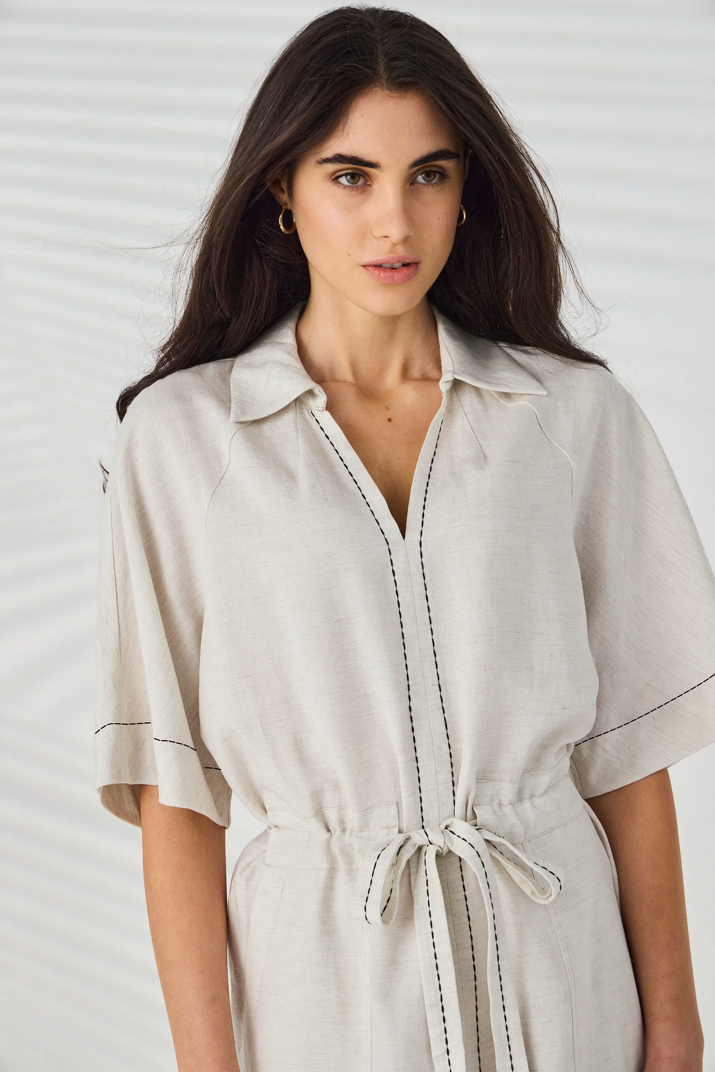 Lania The Label Court Dress - Natural