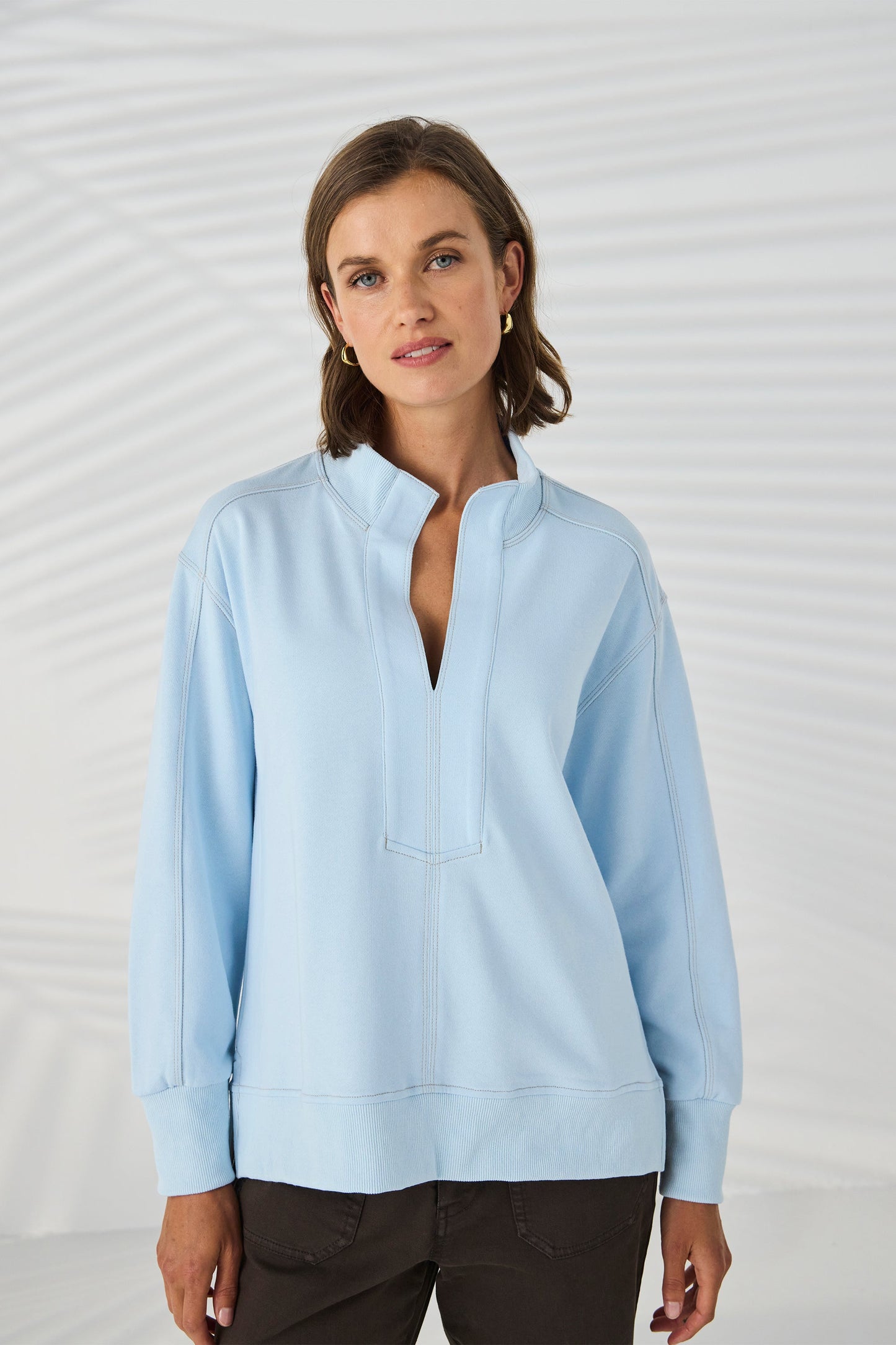 Lania The Label Carter Sweat - Sky