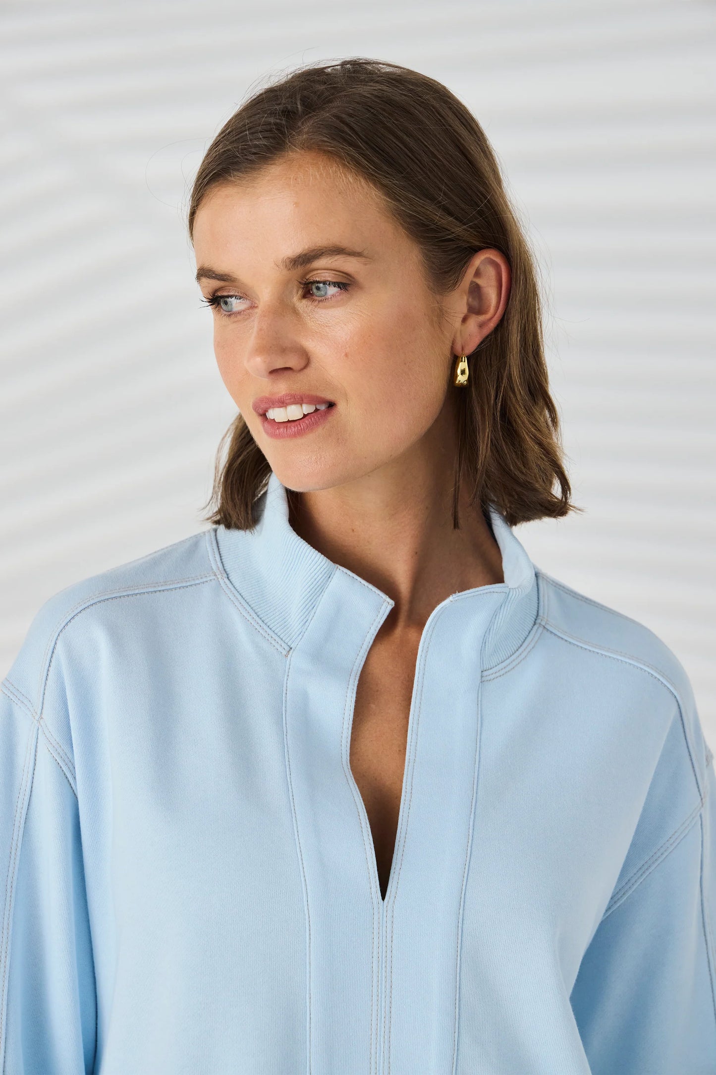 Lania The Label Carter Sweat - Sky