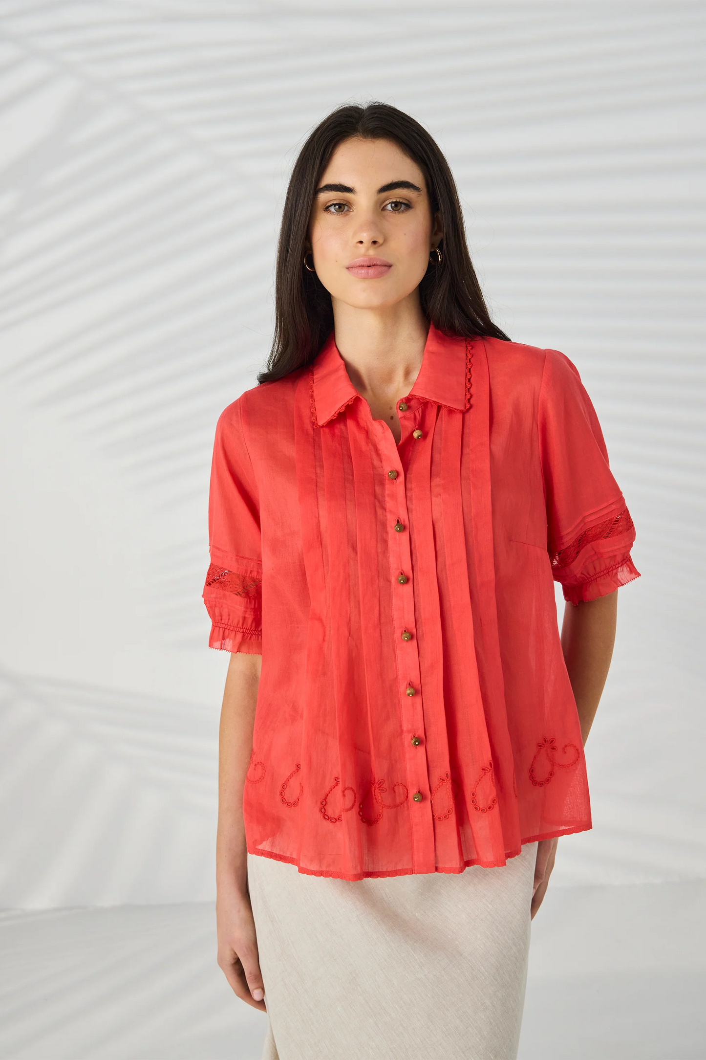 Lania The Label Kristal Shirt - Tangelo