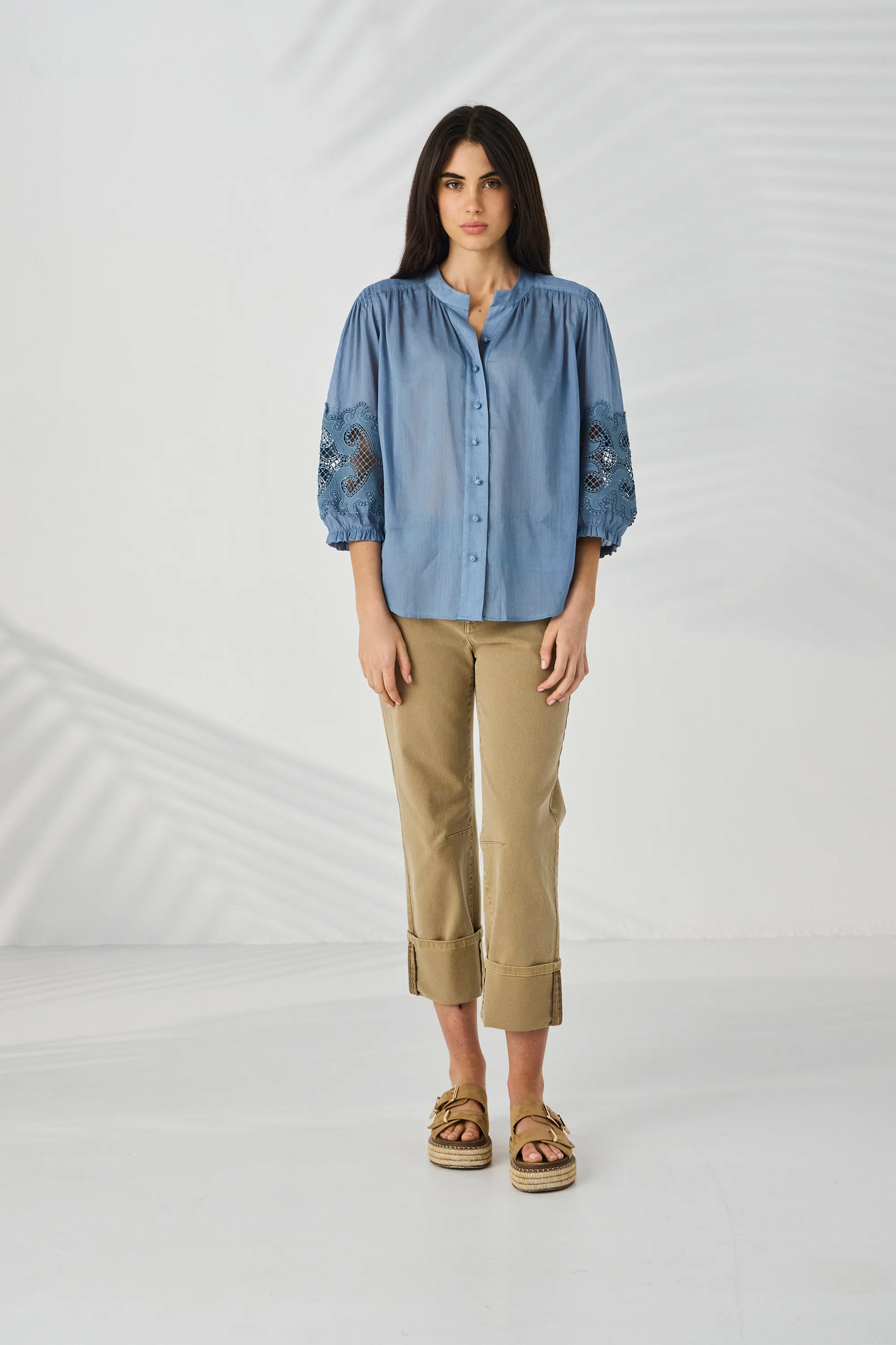 Lania The Label Austin Shirt - Dove