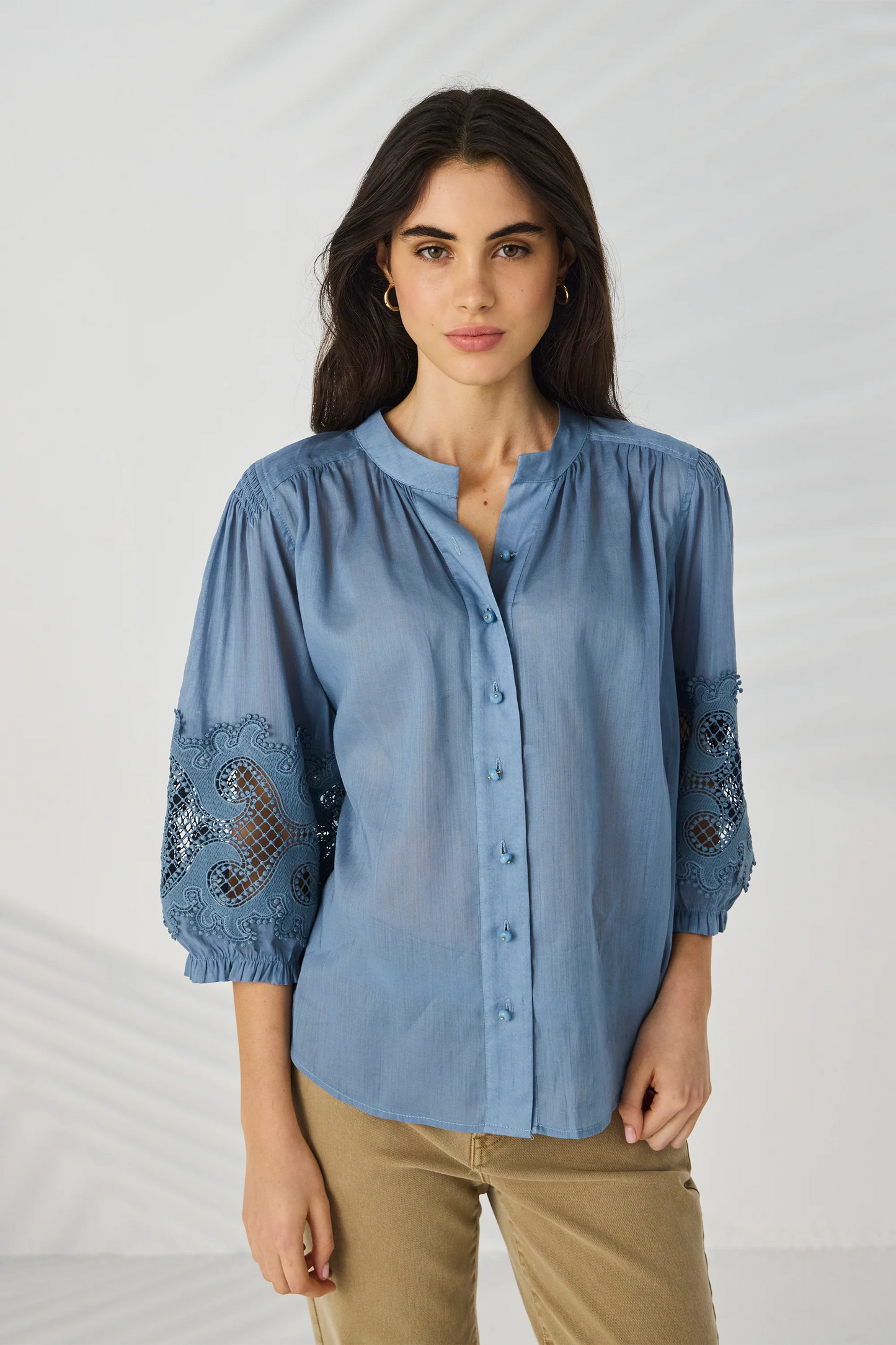 Lania The Label Austin Shirt - Dove
